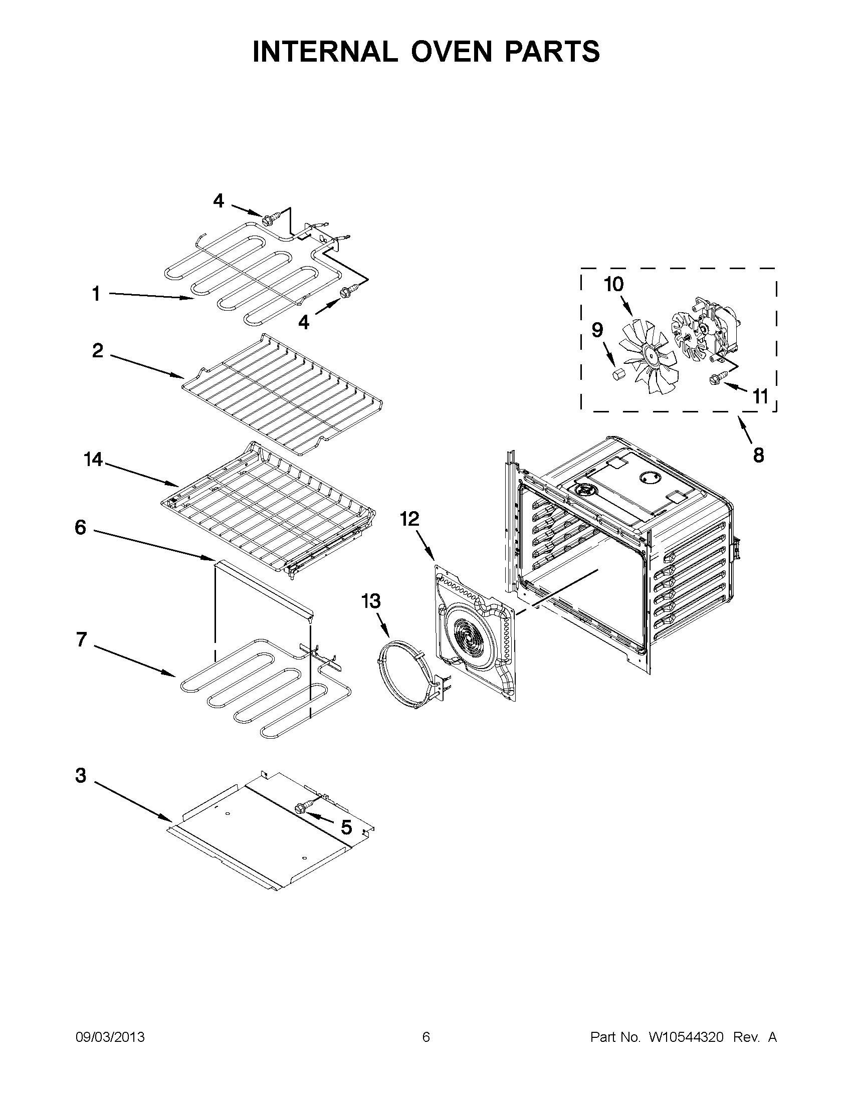 04 - INTERNAL OVEN PARTS