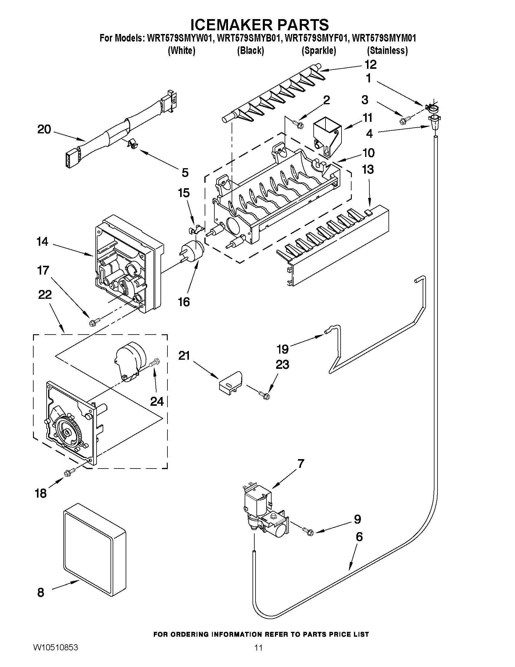 07 - ICEMAKER PARTS