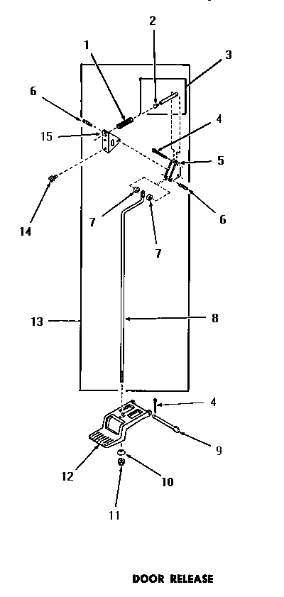 12 - DOOR RELEASE