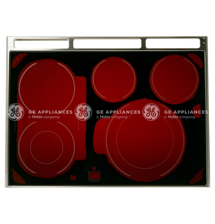 WB62K10123 GE Range Top Glass Assembly