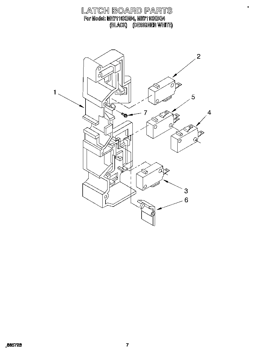 06 - LATCH BOARD