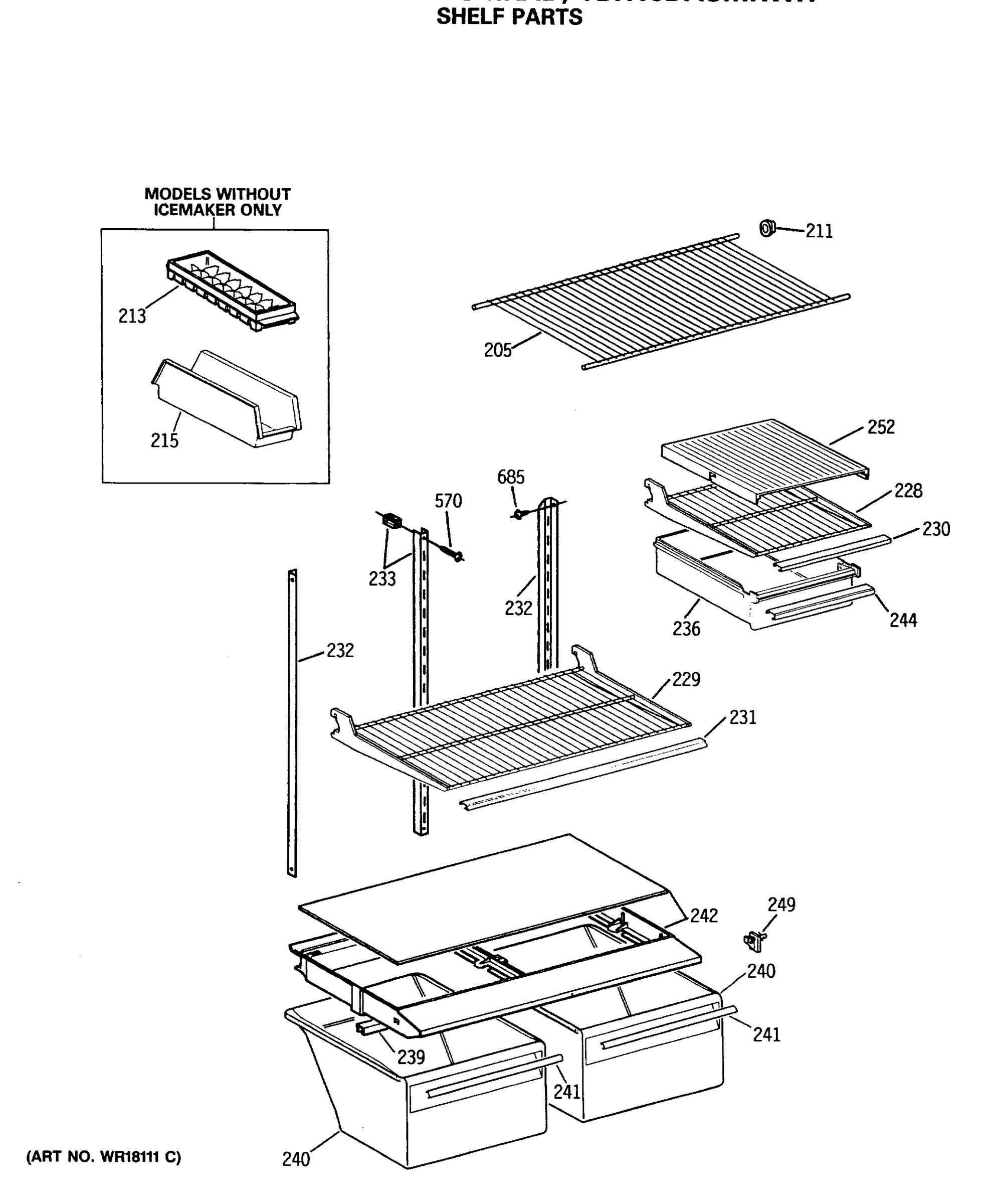 SHELF PARTS