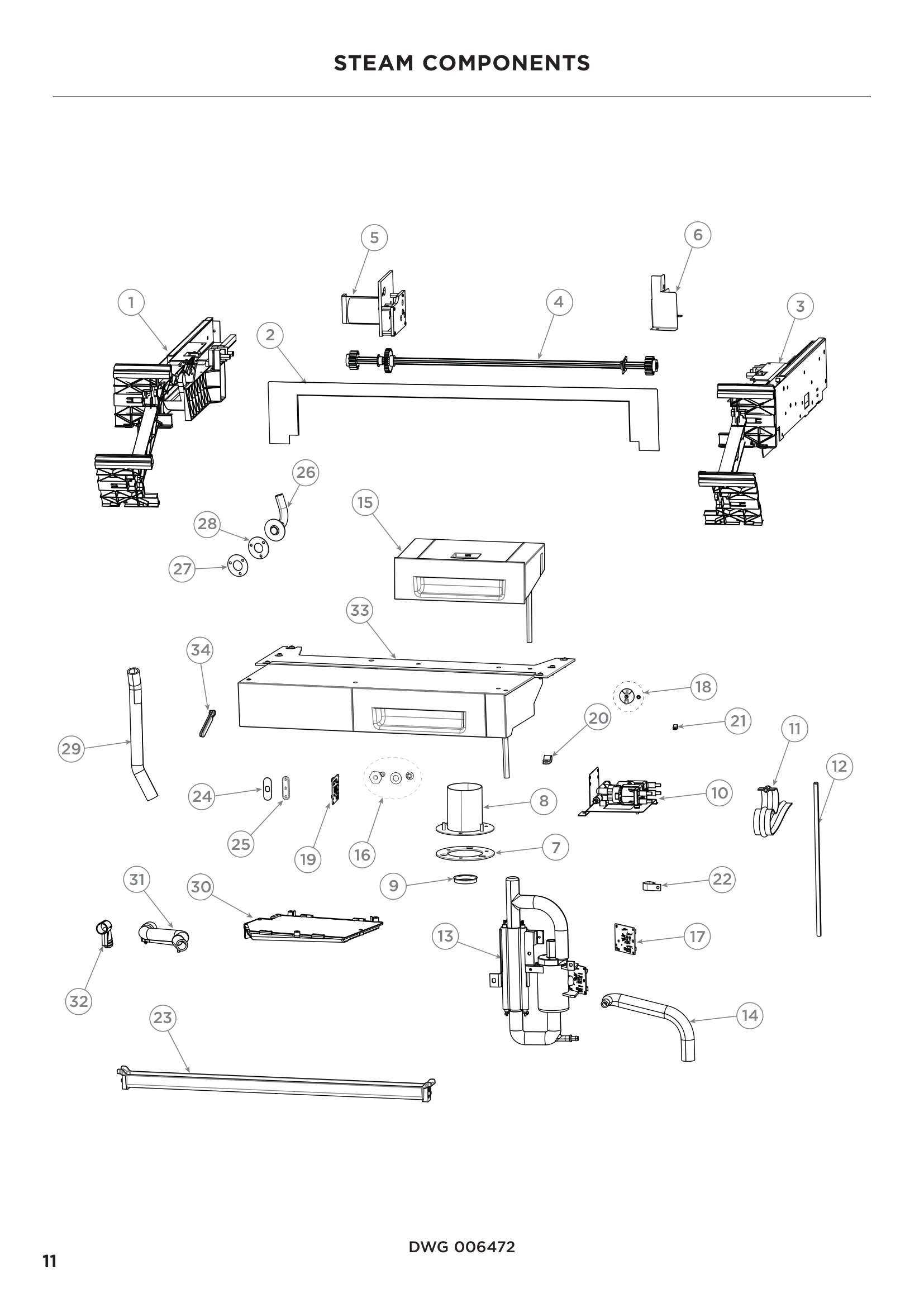 STEAM COMPONENTS