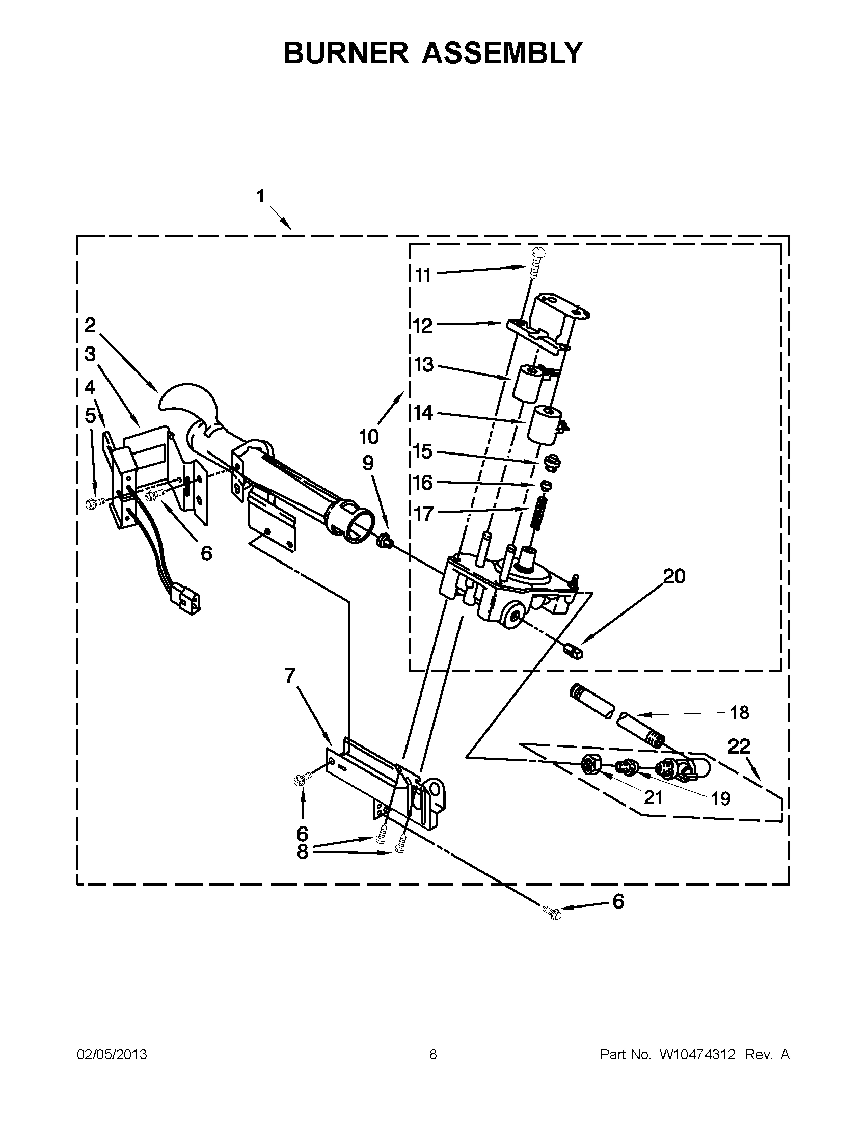 04 - BURNER ASSEMBLY