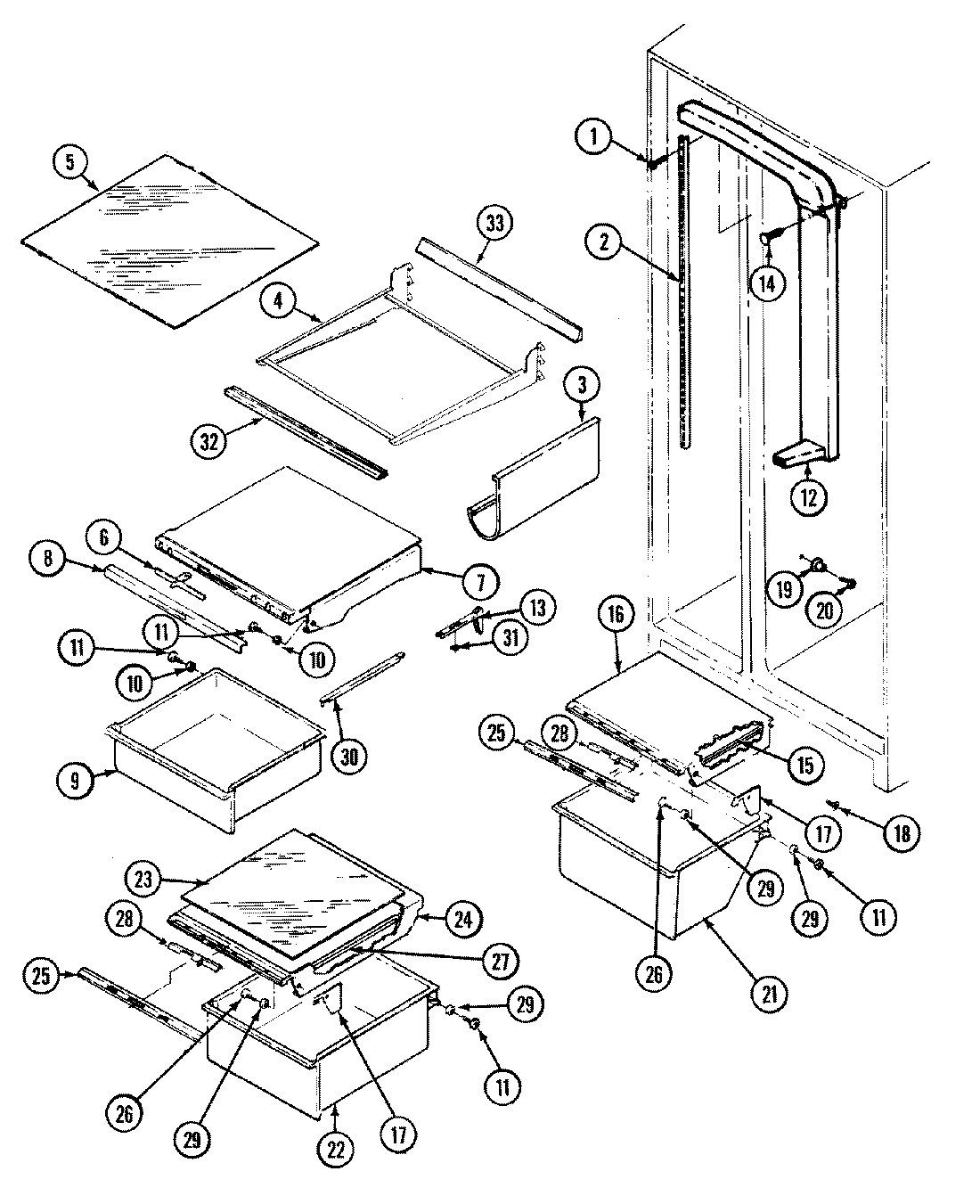 08 - SHELVES & ACCESSORIES