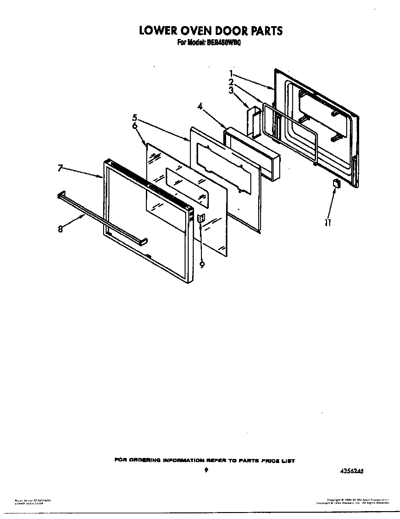 07 - LOWER OVEN DOOR