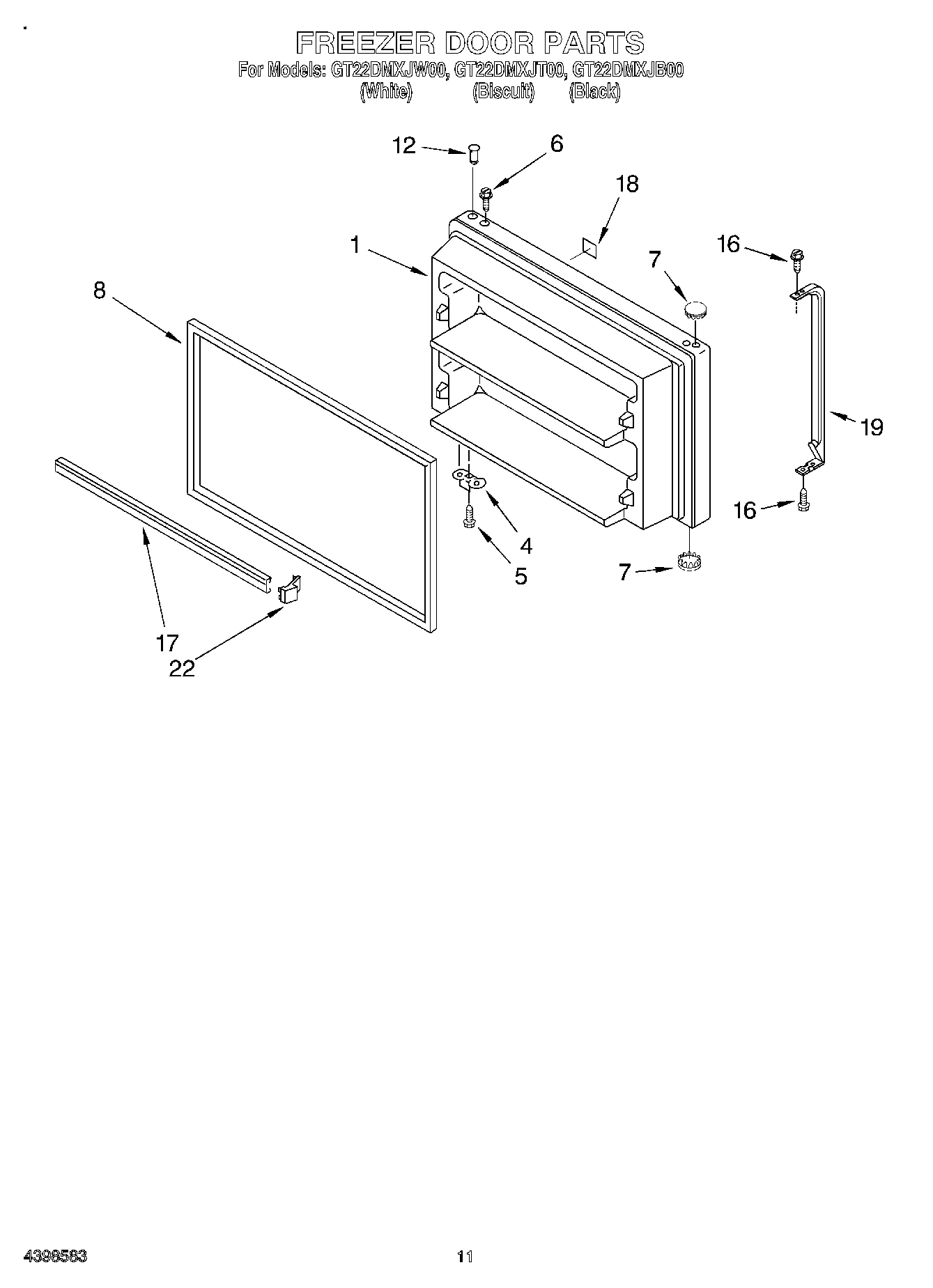 06 - FREEZER DOOR