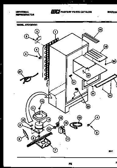 04 - SYSTEM AND AUTOMATIC DEFROST PARTS
