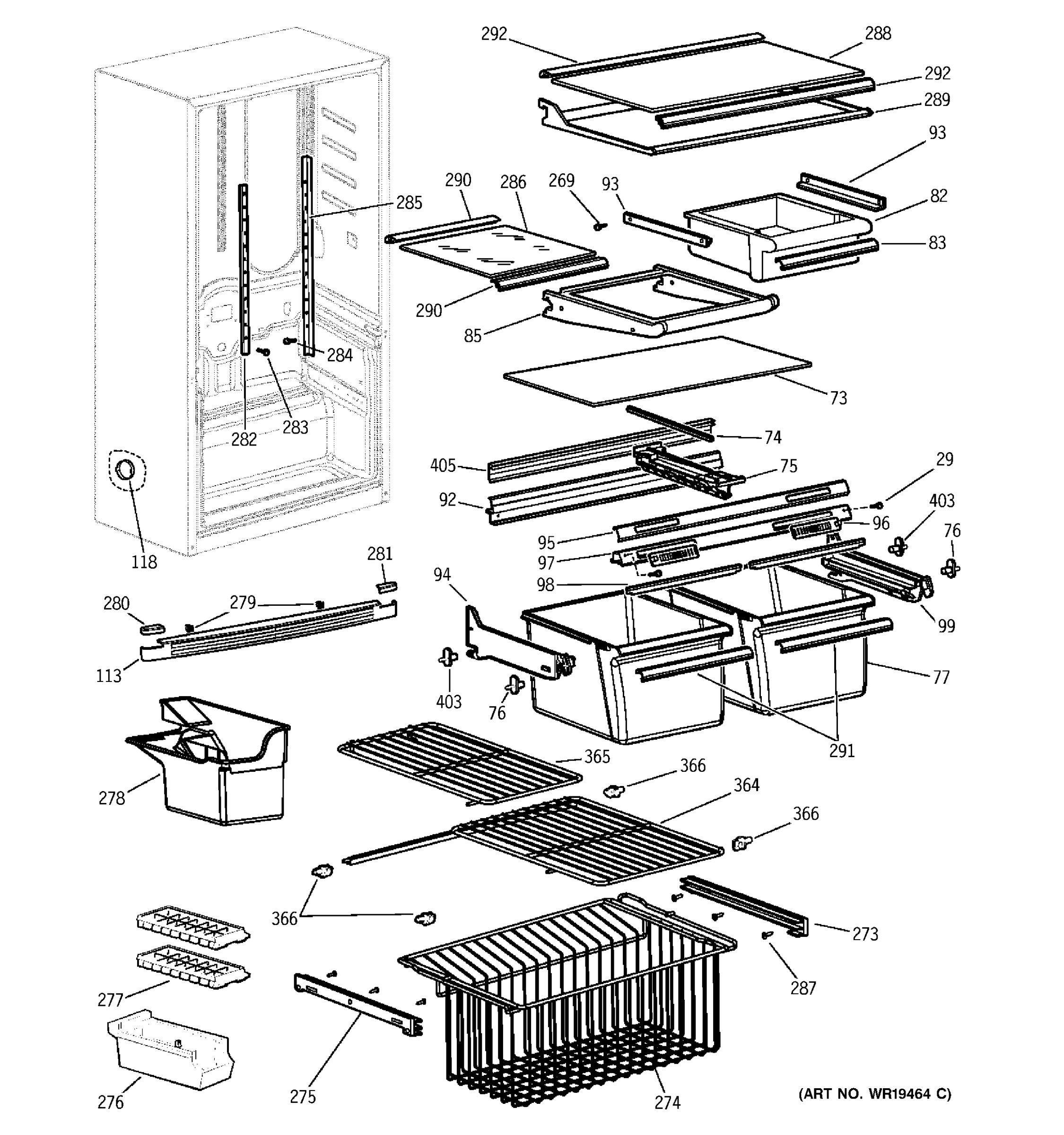 SHELVES