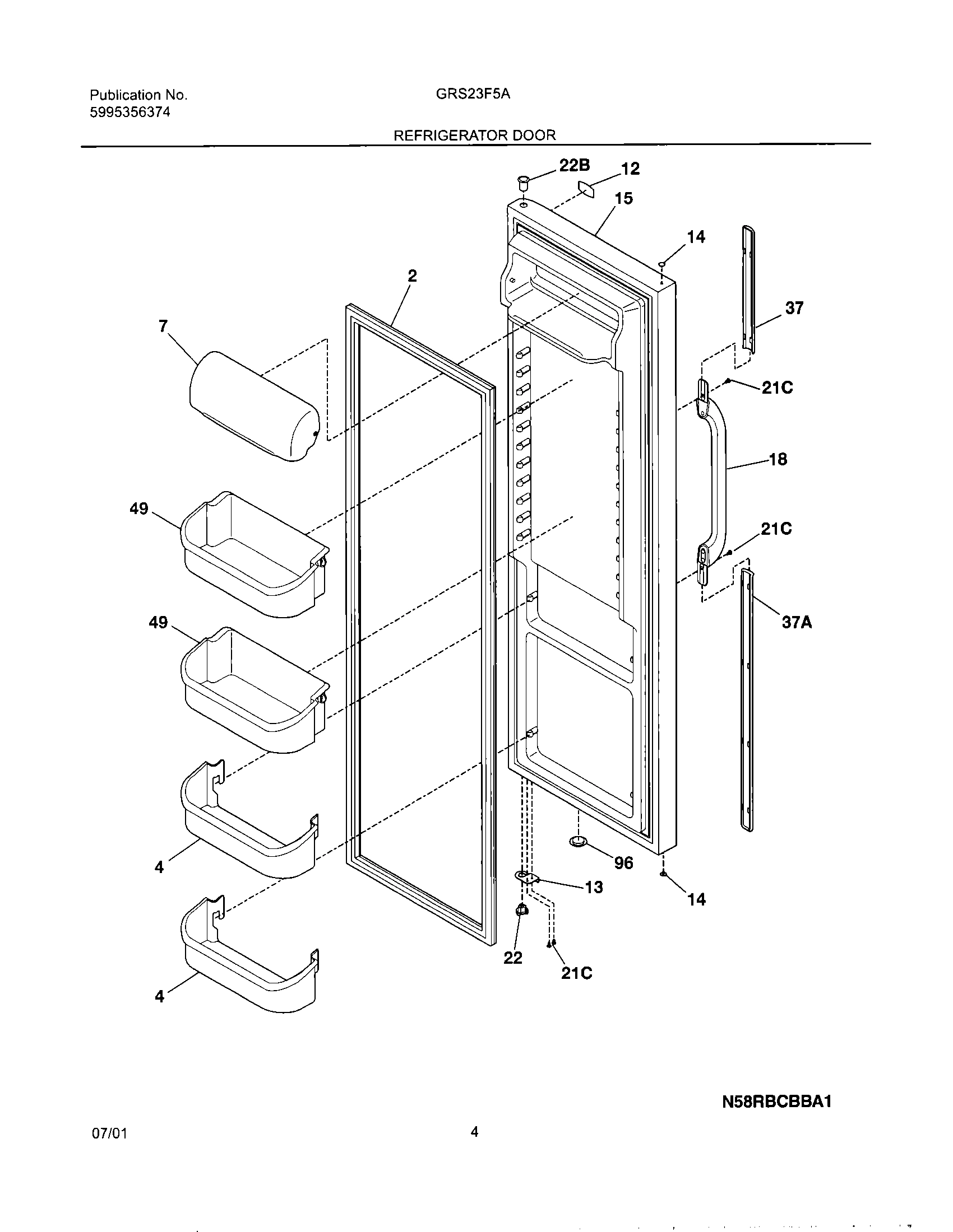 05 - REFRIGERATOR DOOR