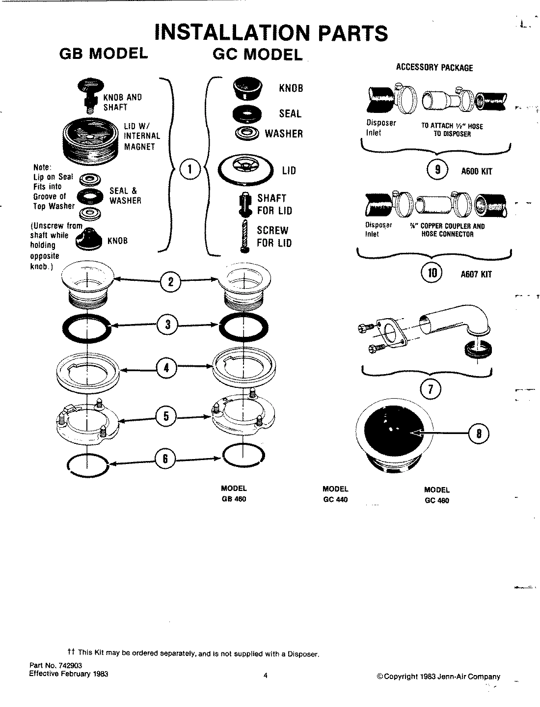 03 - INSTALLATION PARTS