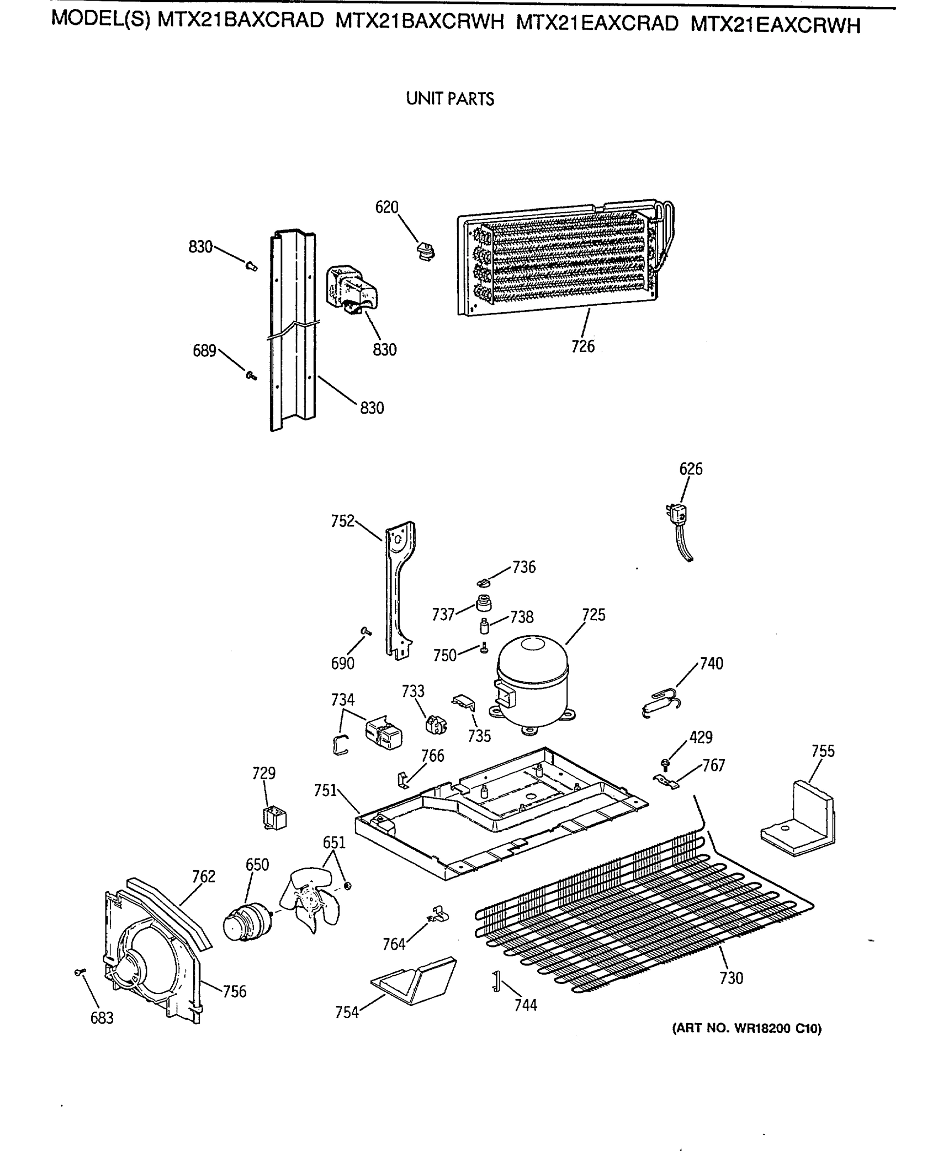UNIT PARTS