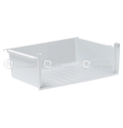 WR32X10853 GE Refrigerator Vegetable Pan Rear