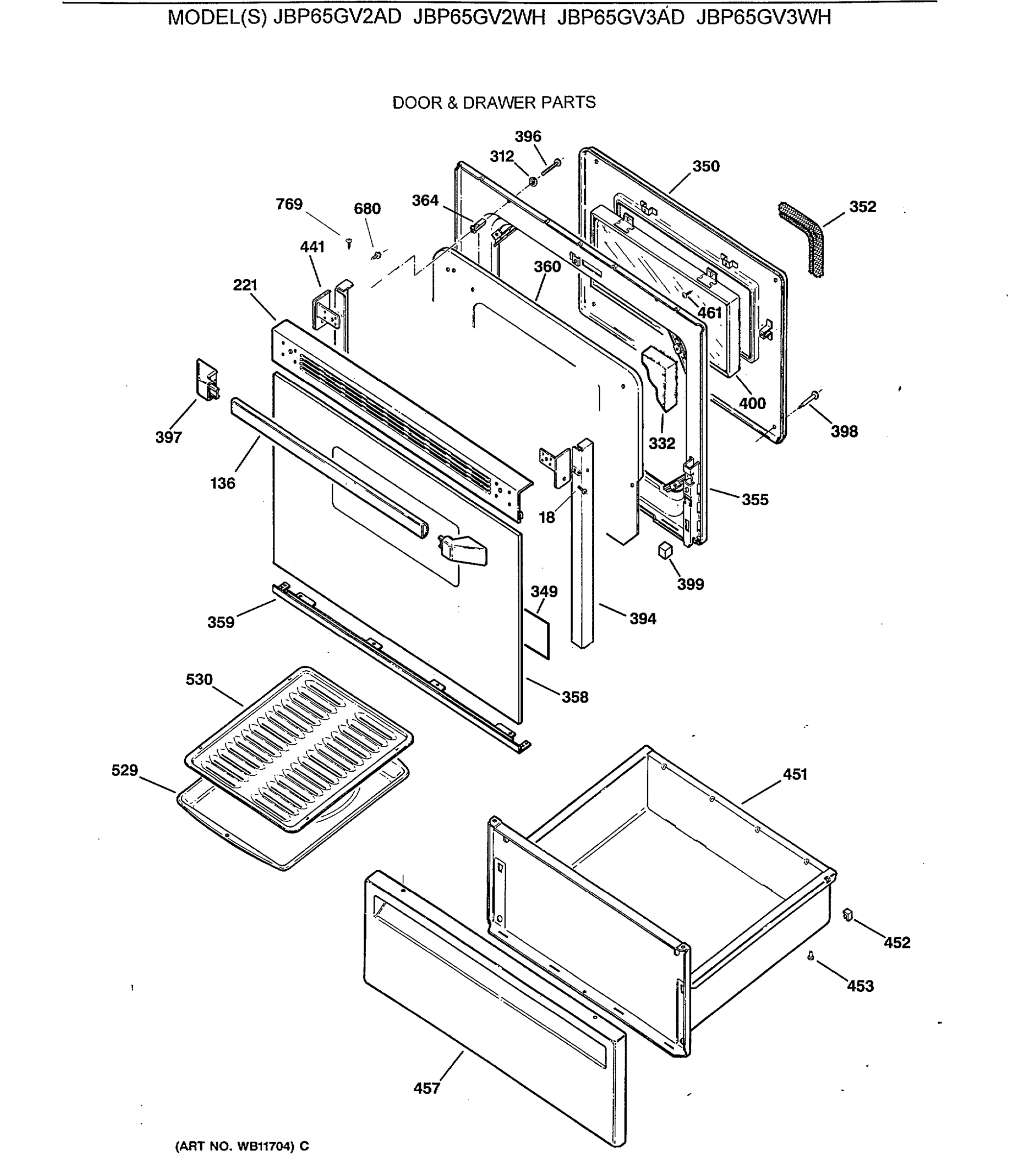 DOOR & DRAWER PARTS
