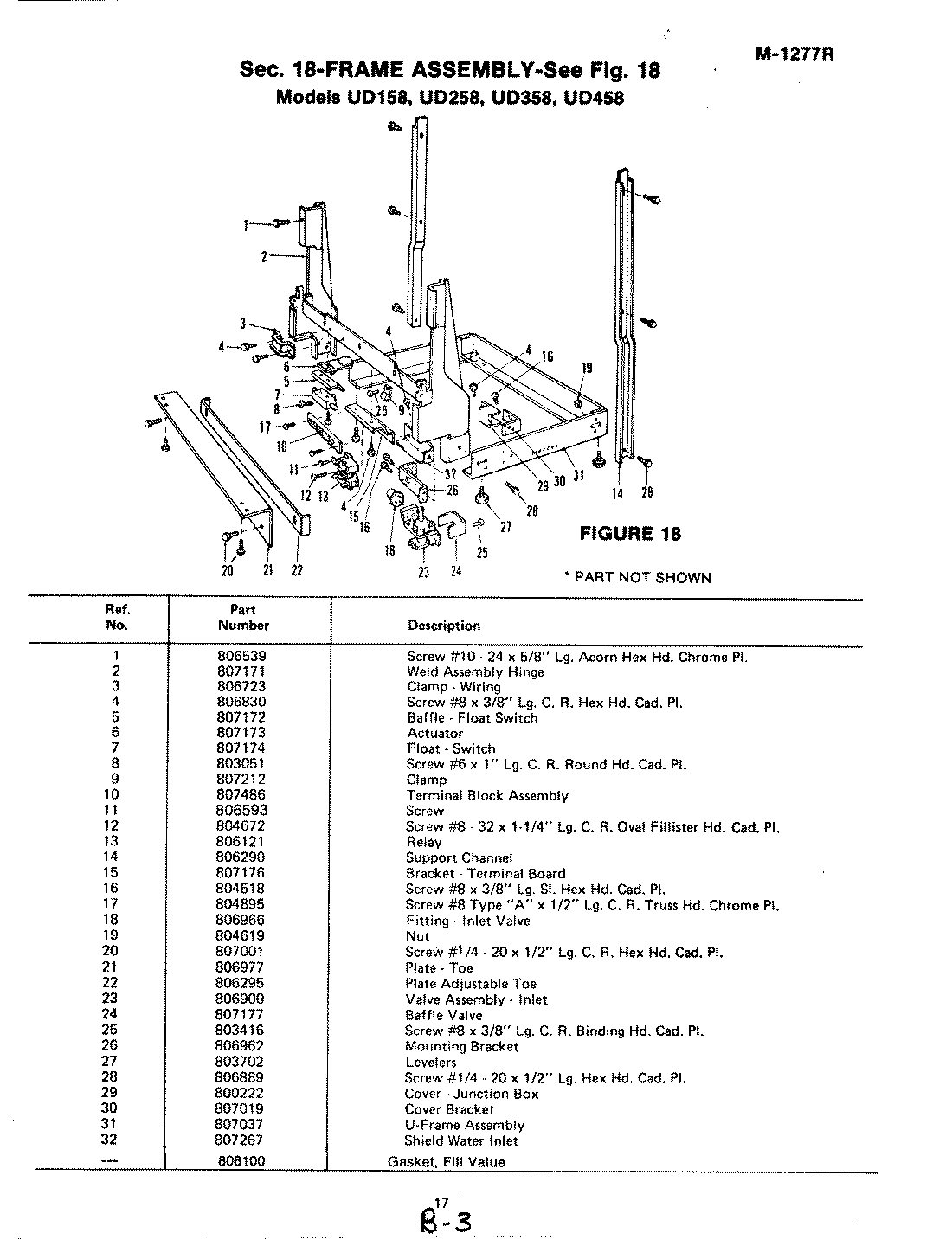 04 - FRAME ASSEMBLY (UD358)