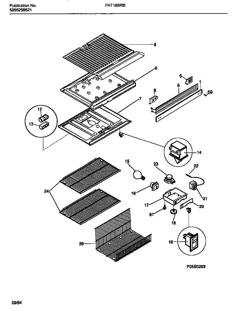 04 - SHELVES, CONTROLS, DIVIDER, MULLION