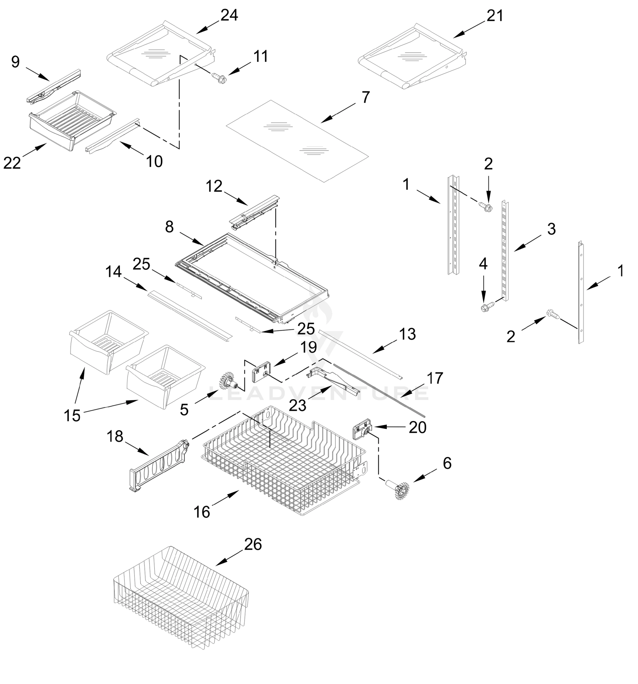 SHELF PARTS