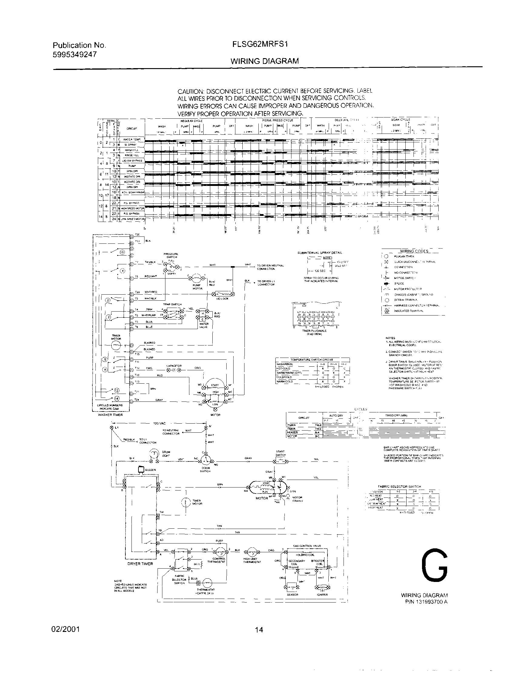 14 - 131993700 WIRING DIAGRAM