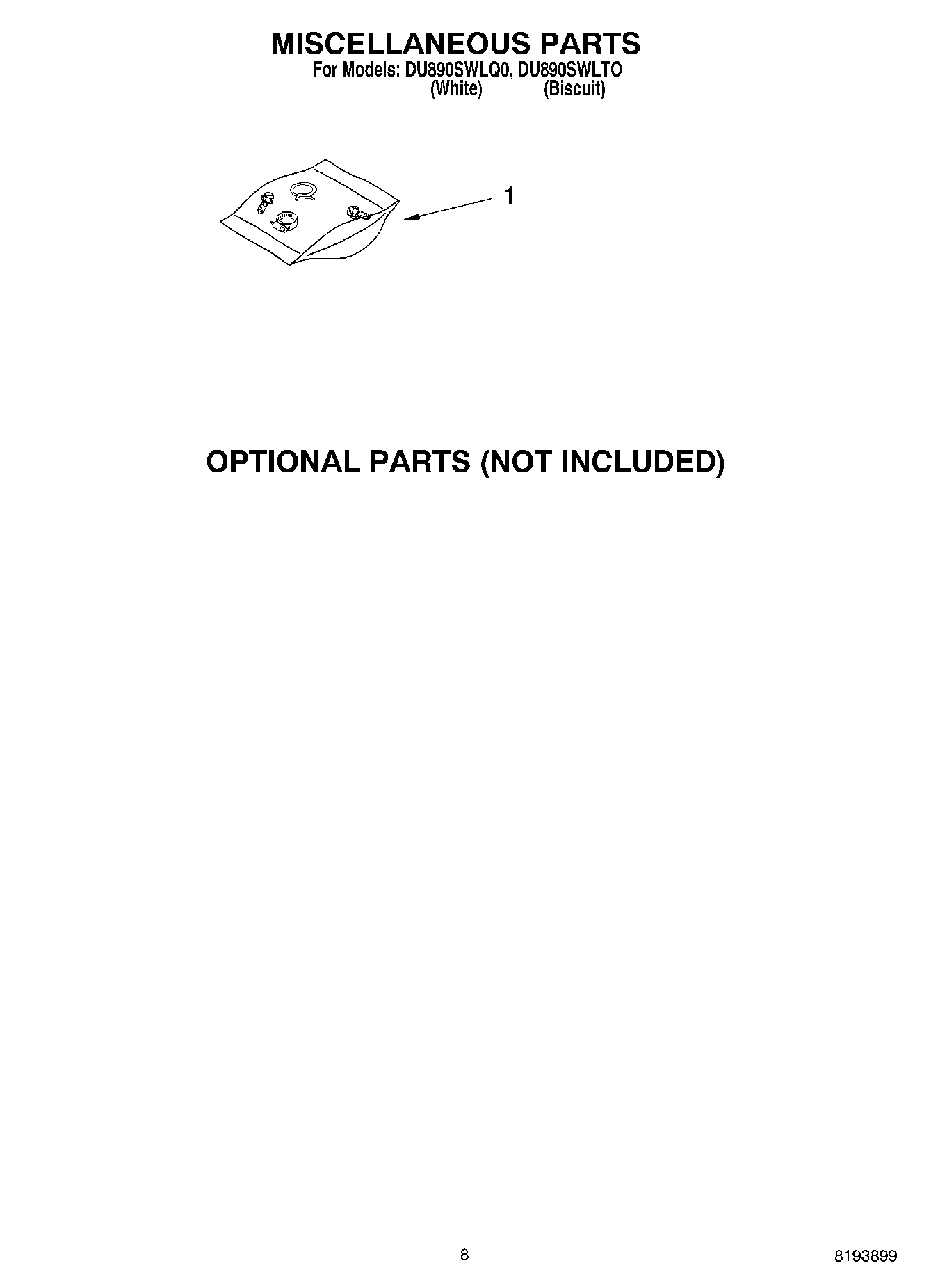 07 - OPTIONAL PARTS (NOT INCLUDED) MISCELLANEOUS PARTS