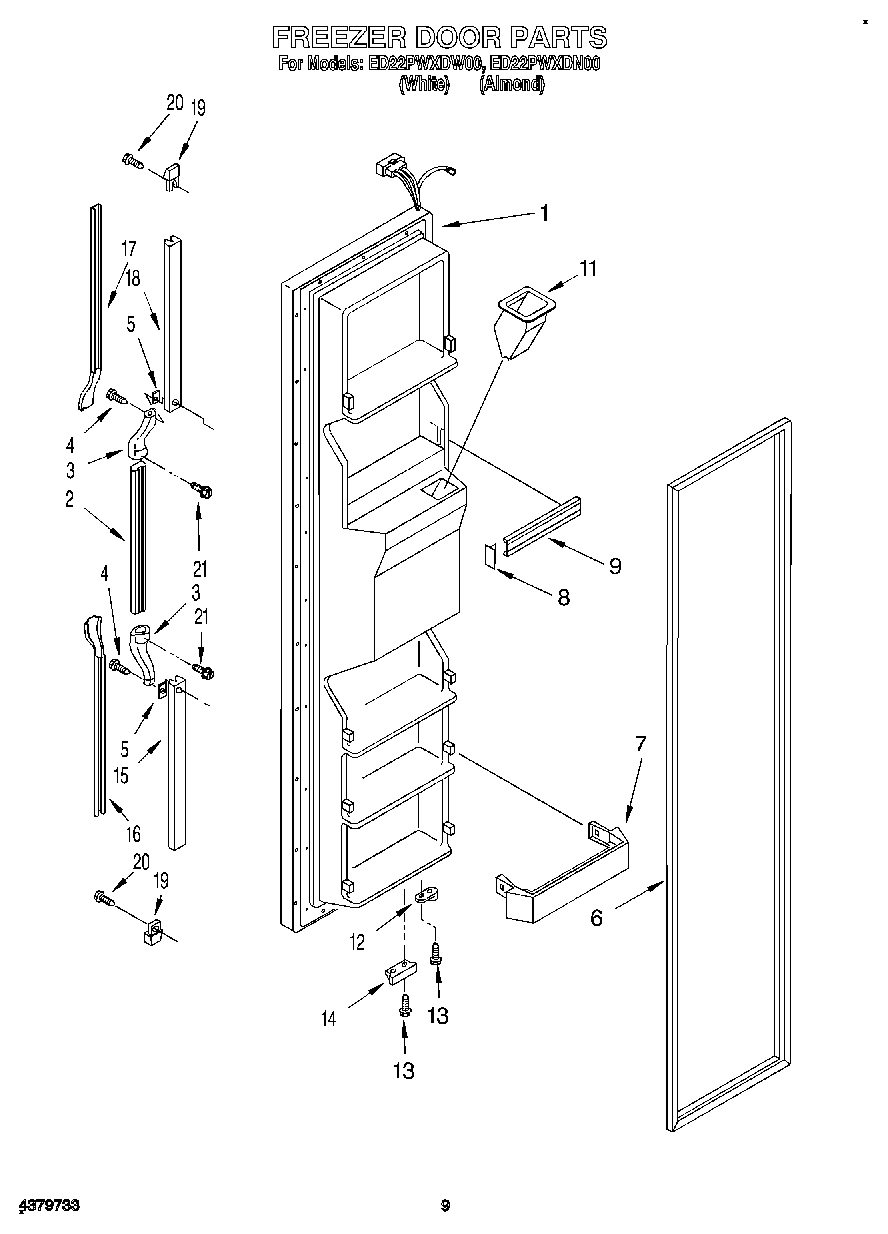 07 - FREEZER DOOR