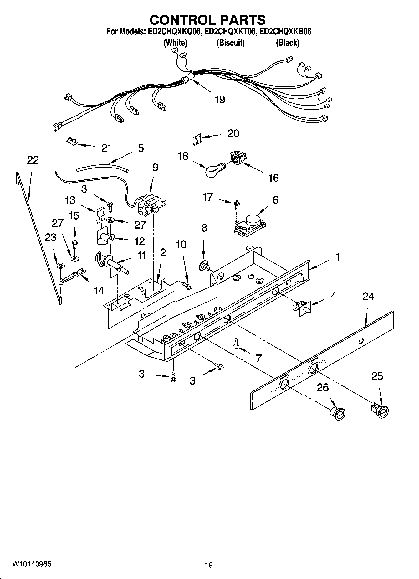 12 - CONTROL PARTS, OPTIONAL PARTS