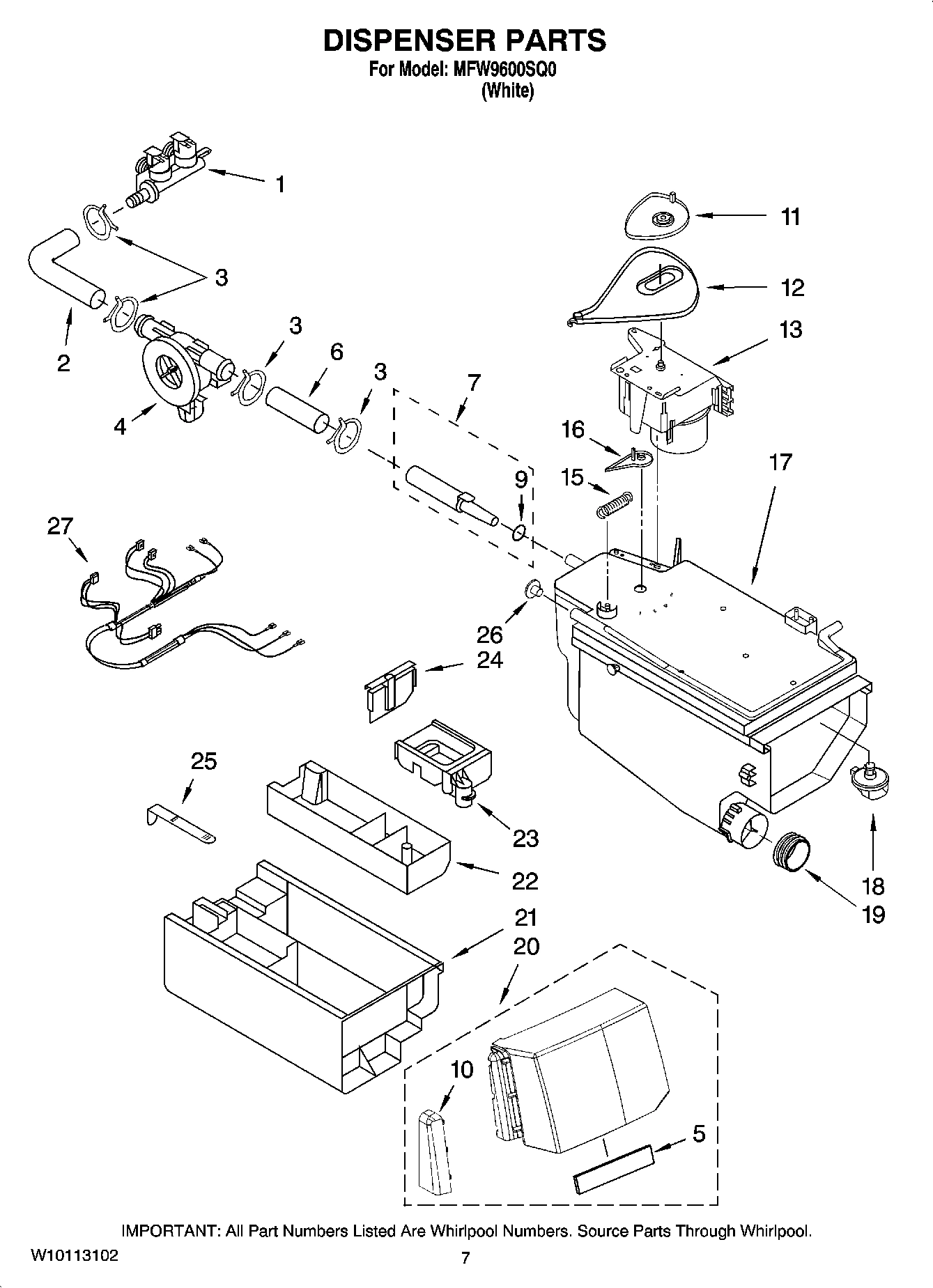 04 - DISPENSER PARTS