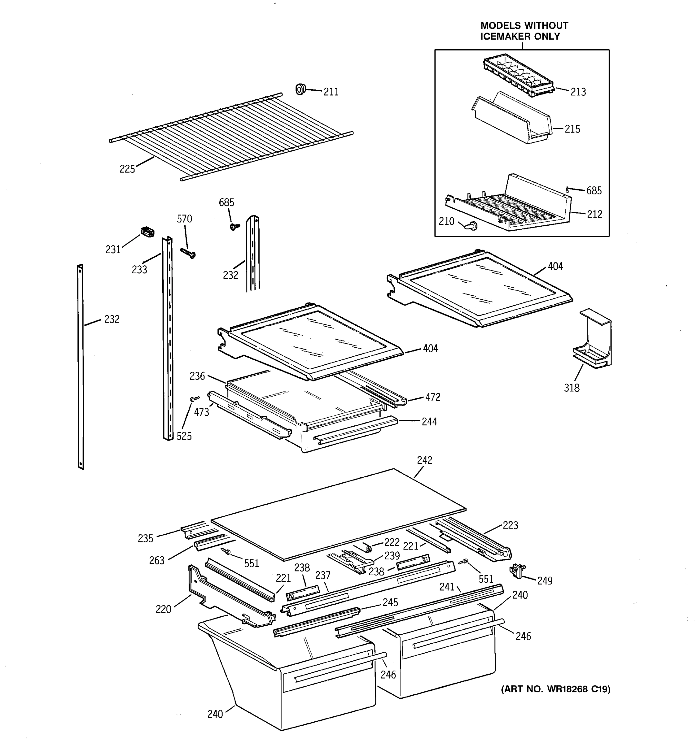 SHELF PARTS
