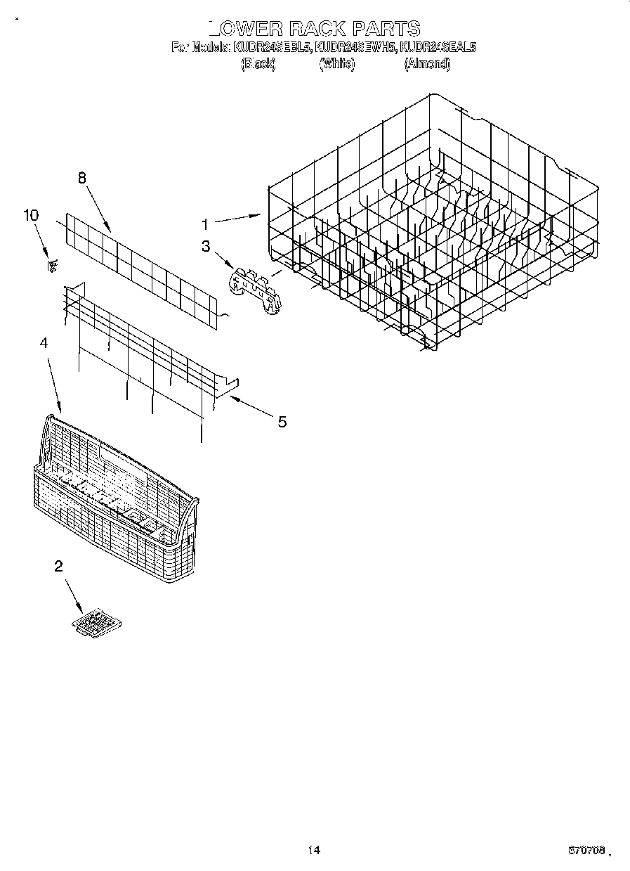 11 - LOWER RACK