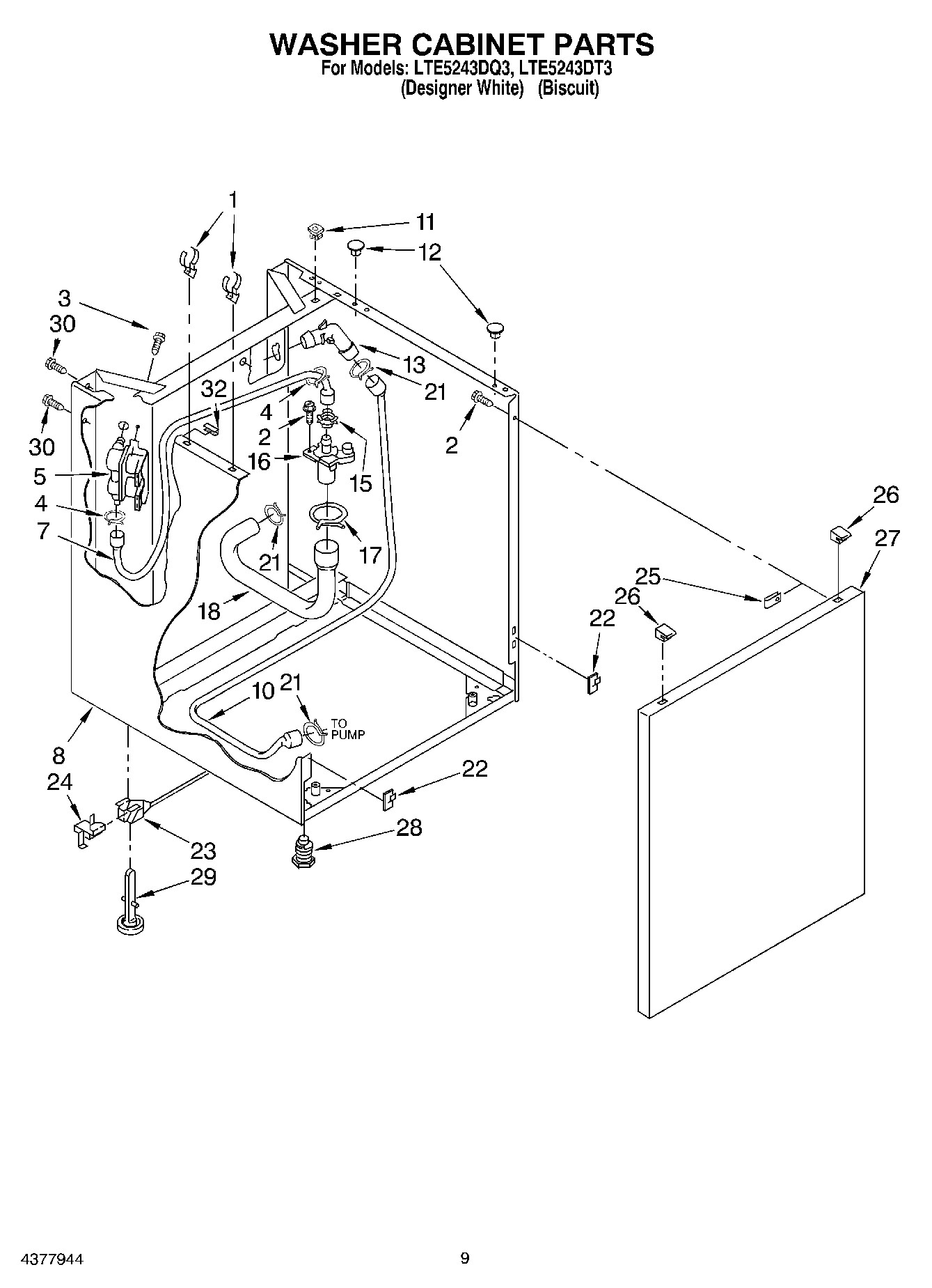 07 - WASHER CABINET