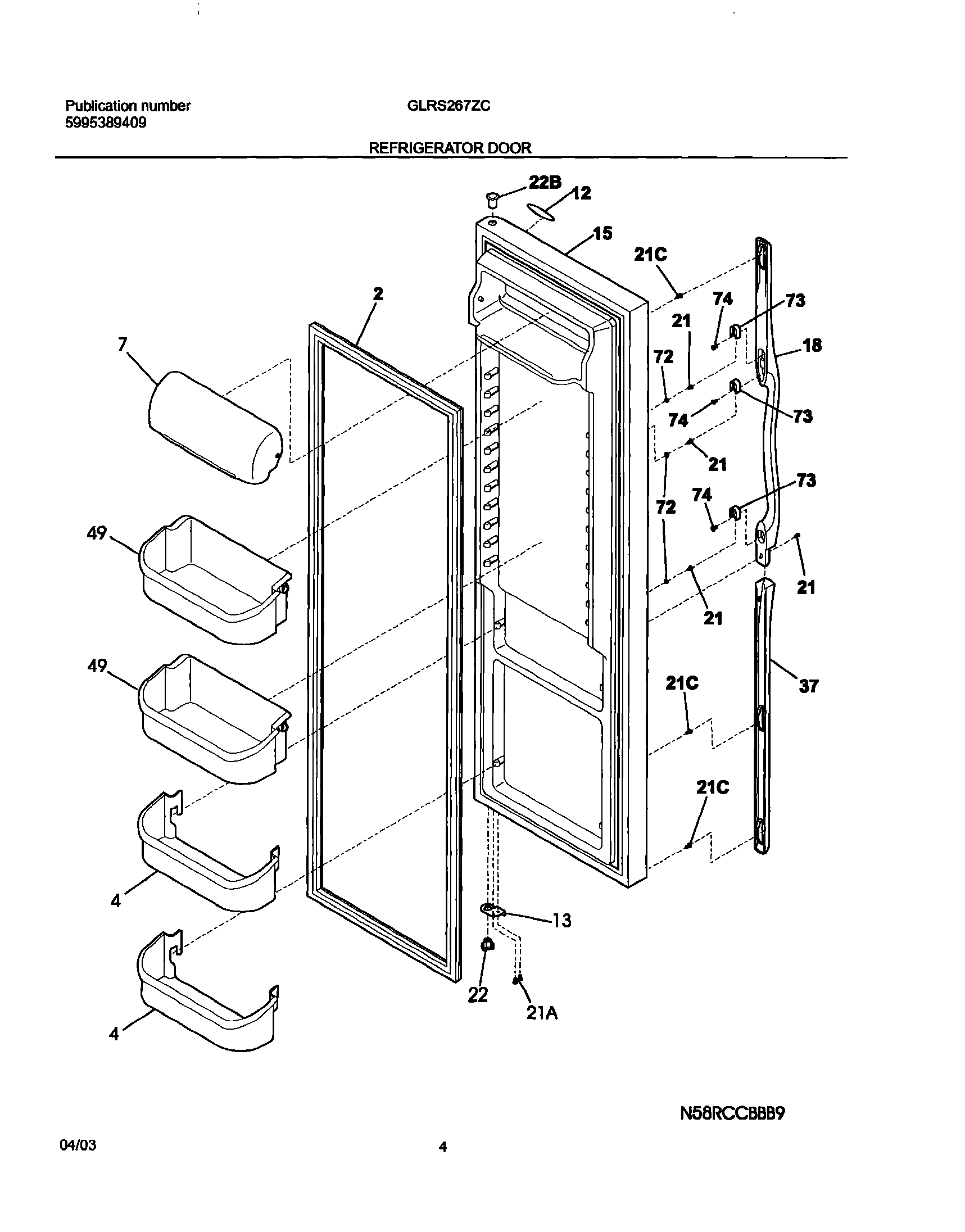 05 - REFRIGERATOR DOOR