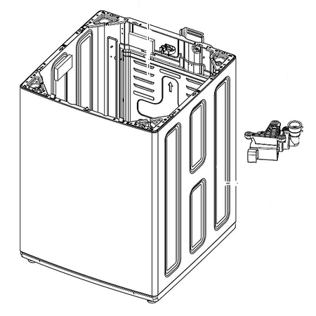 DC90-00102E Samsung Frame Case Parts Assembly