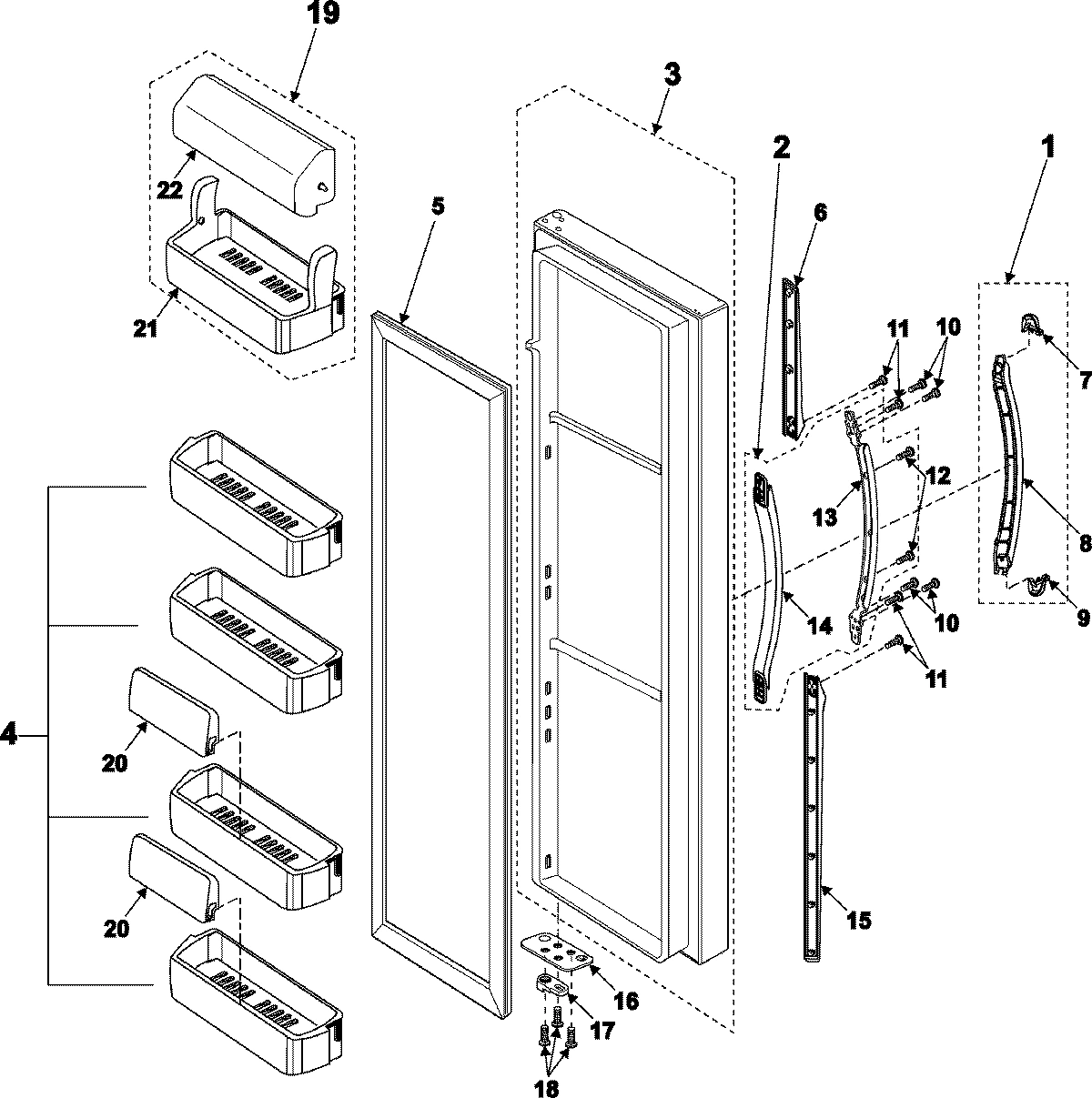 11 - REFRIGERATOR DOOR