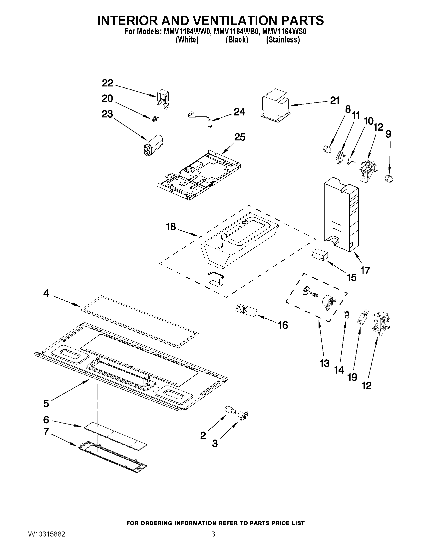 03 - INTERIOR AND VENTILATION PARTS