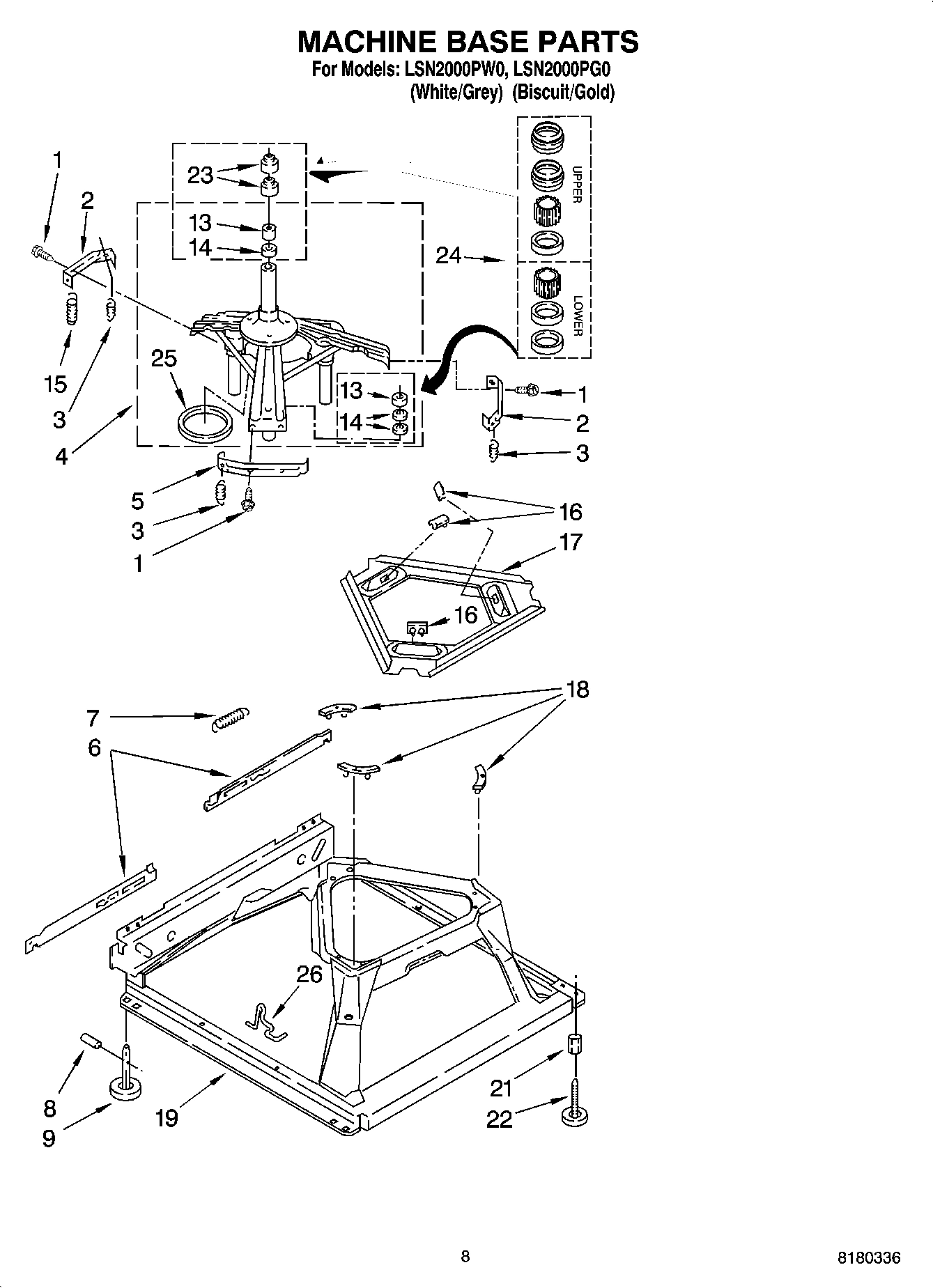 05 - MACHINE BASE PARTS