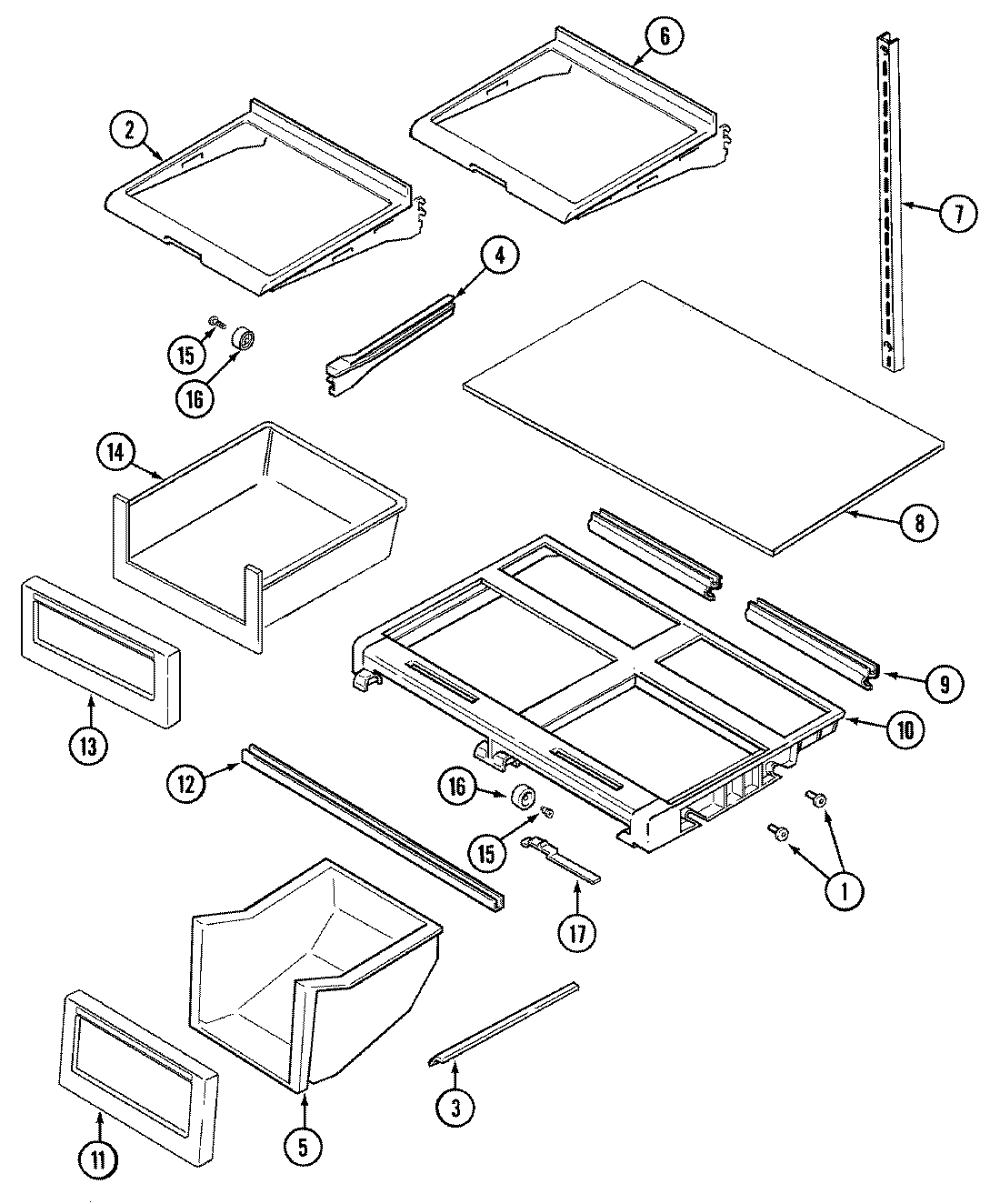 09 - SHELVES & ACCESSORIES