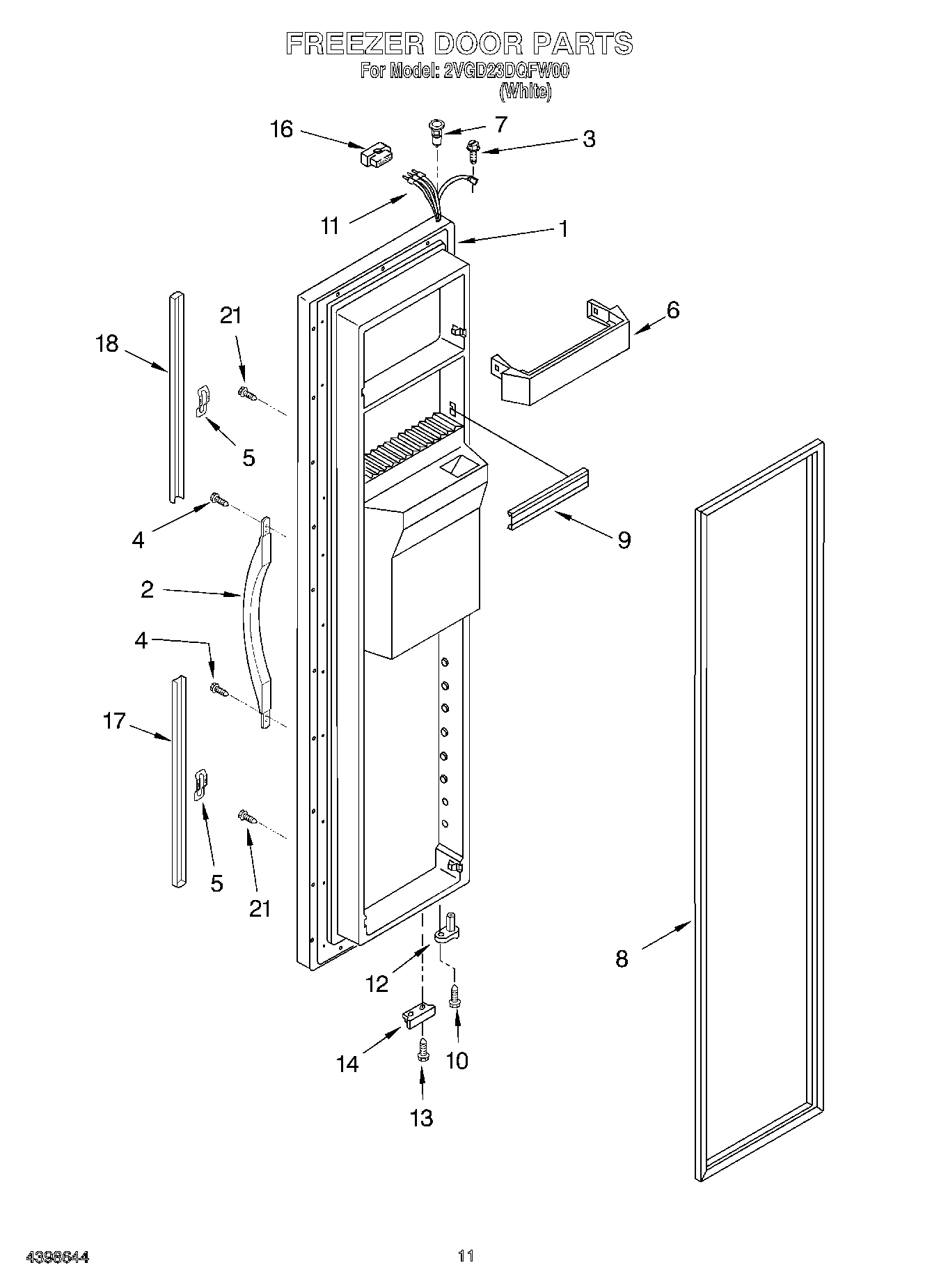 08 - FREEZER DOOR