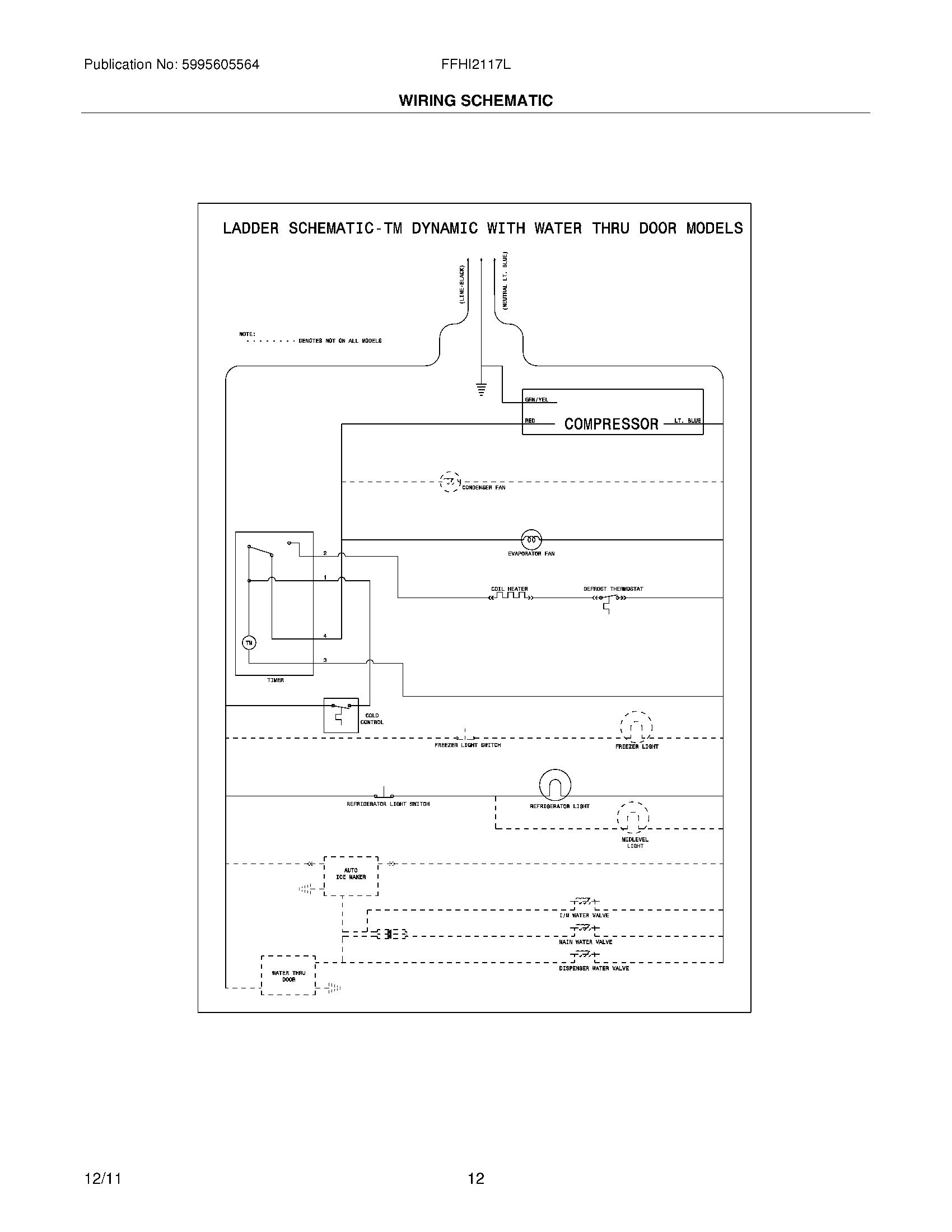 12 - WIRING SCHEMATIC