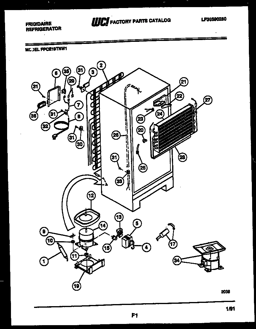 05 - SYSTEM AND AUTOMATIC DEFROST PARTS