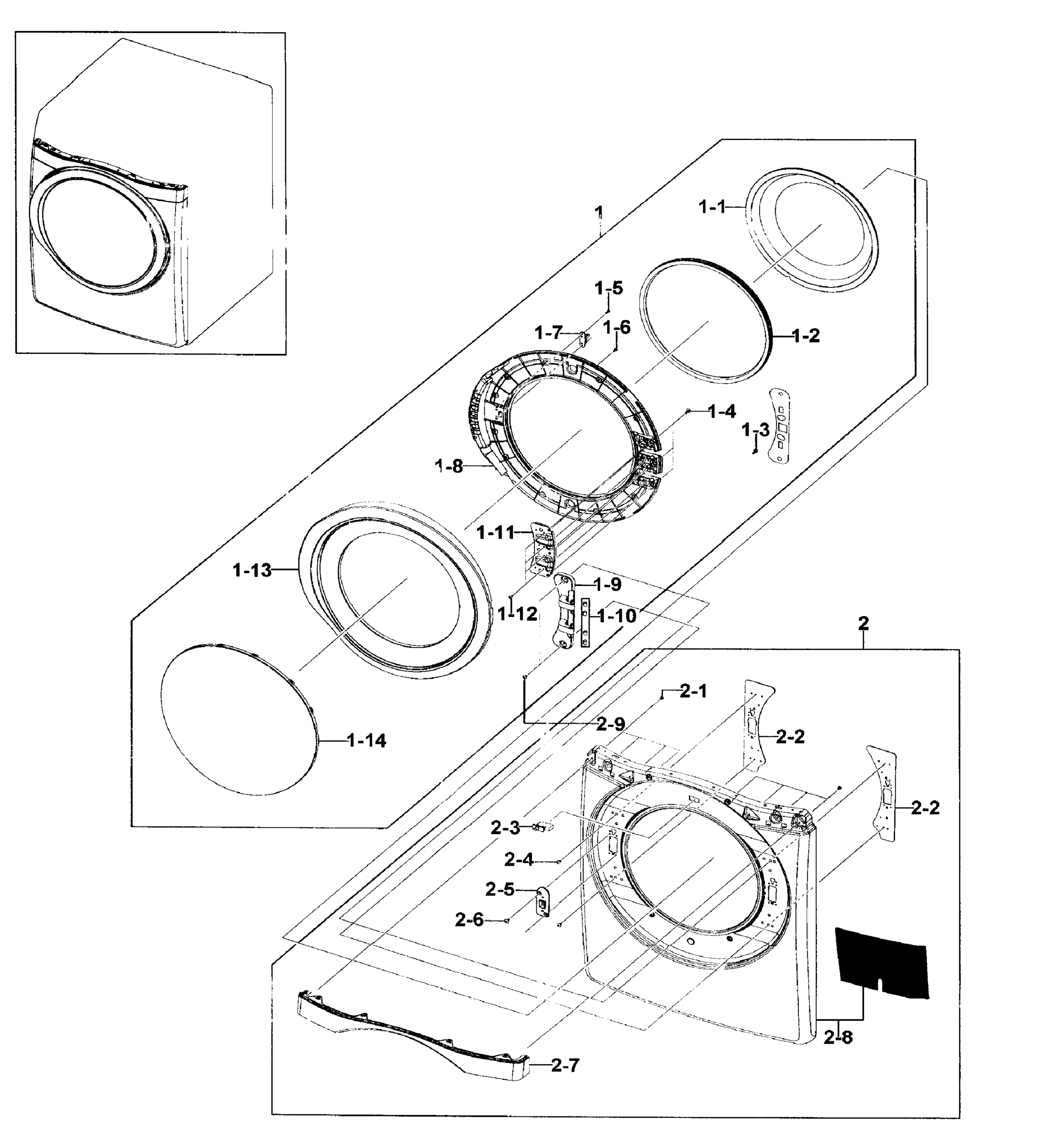 FRONT/DOOR ASSY