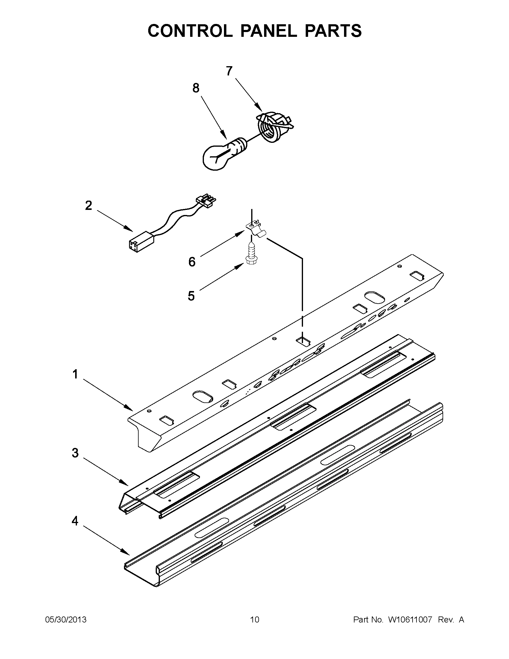 05 - CONTROL PANEL PARTS