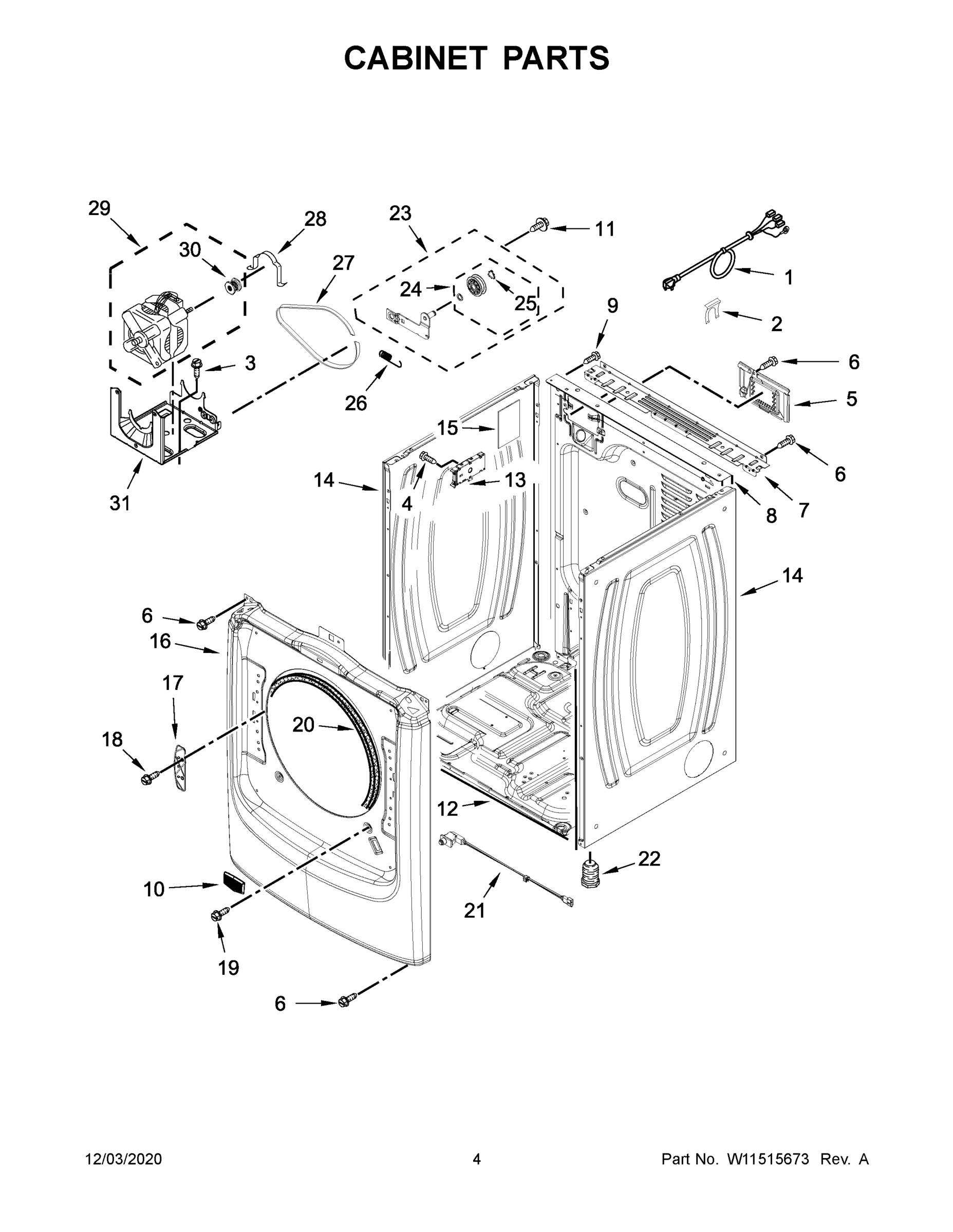 03 - CABINET PARTS