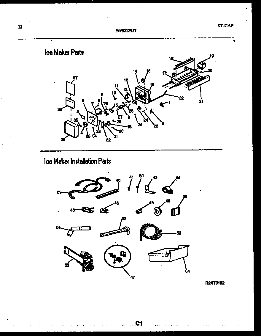 07 - ICE MAKER AND INSTALLATION PARTS