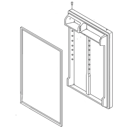 W11023687 Whirlpool Refrigerator Door Assembl
