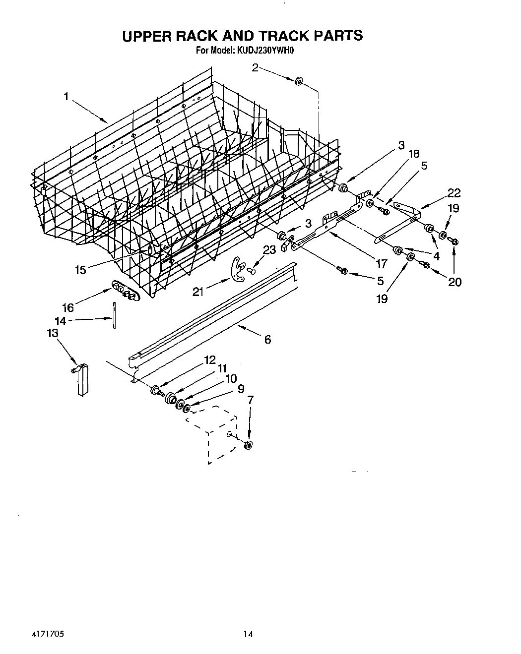 11 - UPPER RACK AND TRACK