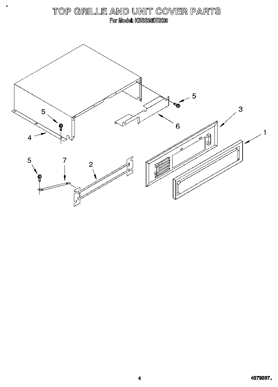 03 - TOP GRILLE AND UNIT COVER