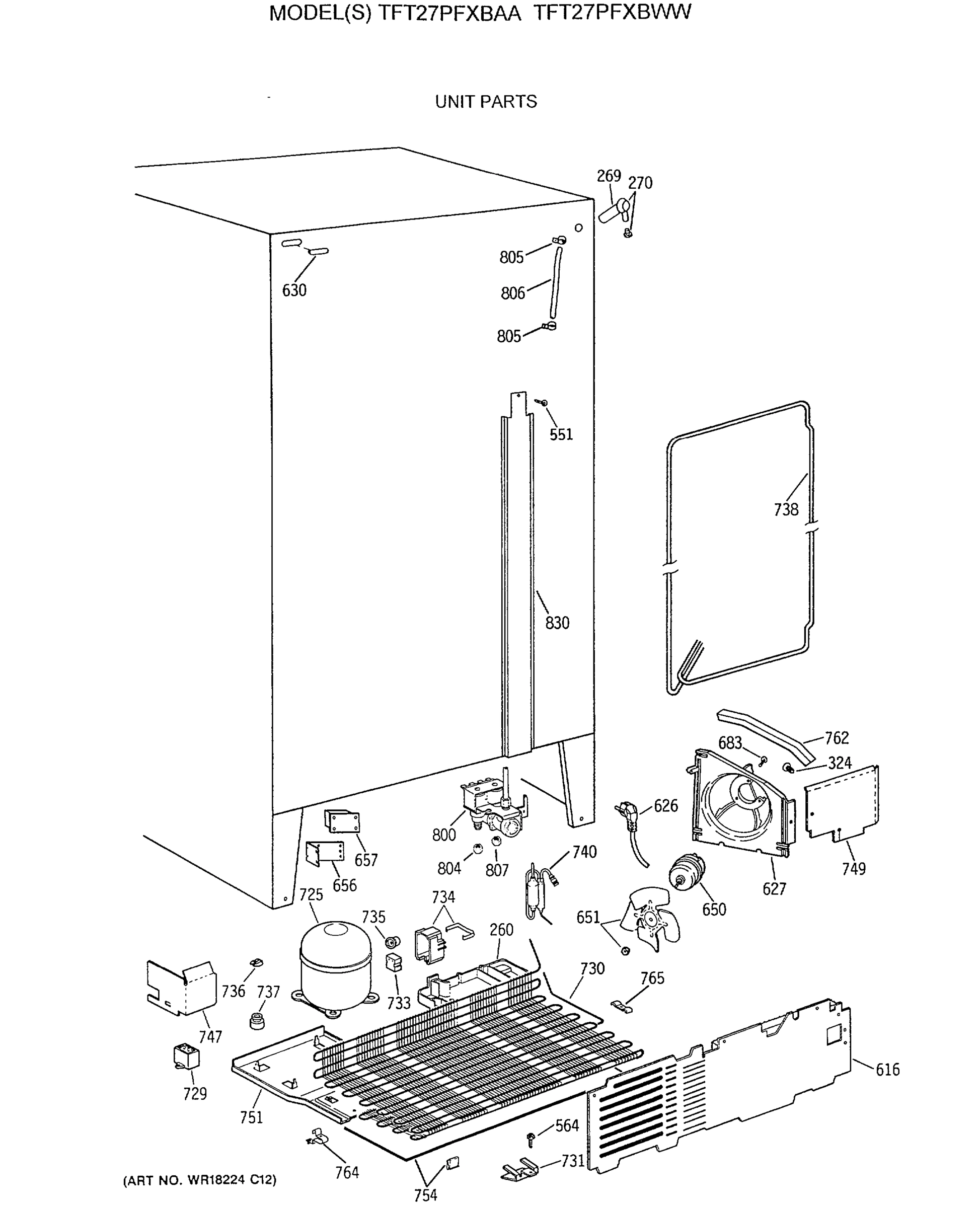 UNIT PARTS