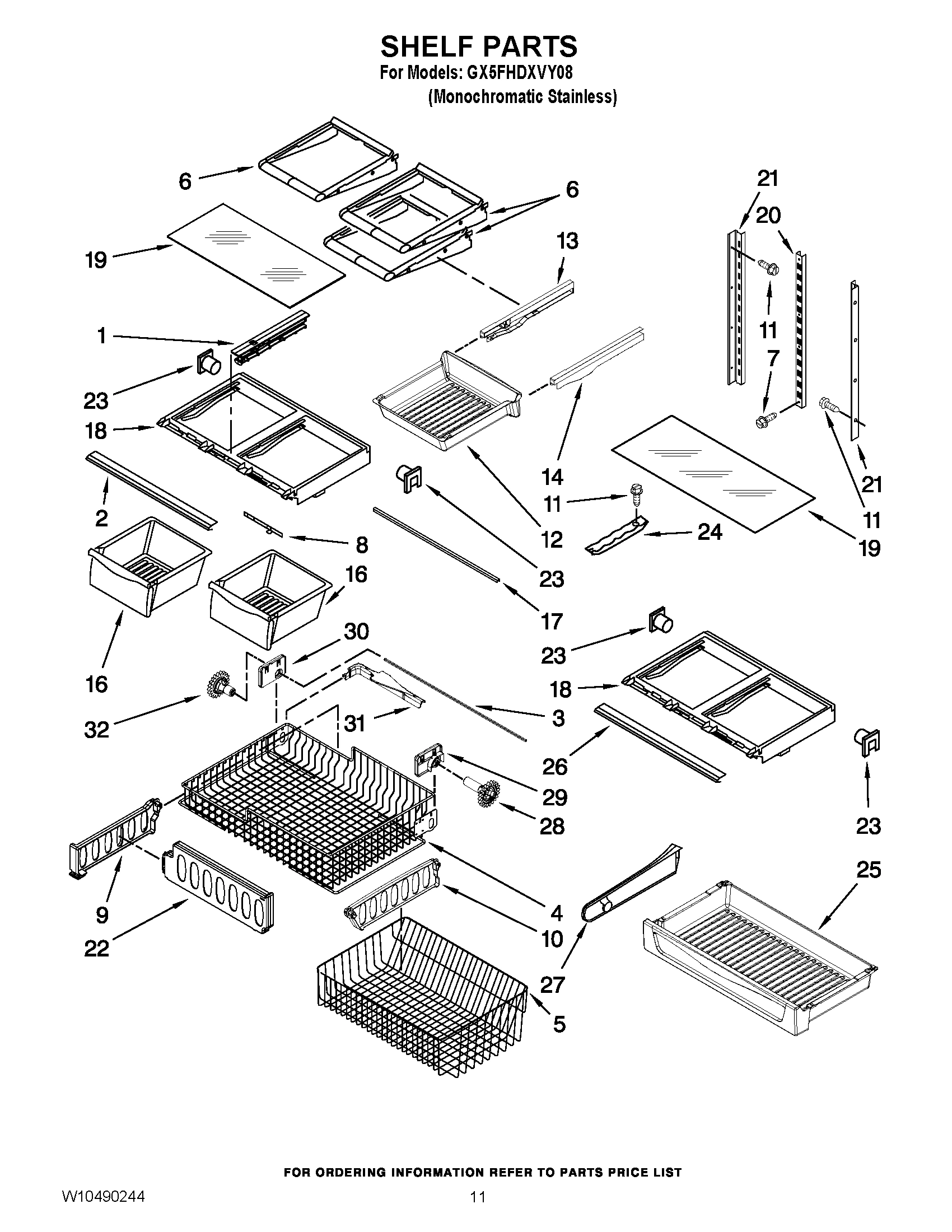 07 - SHELF PARTS