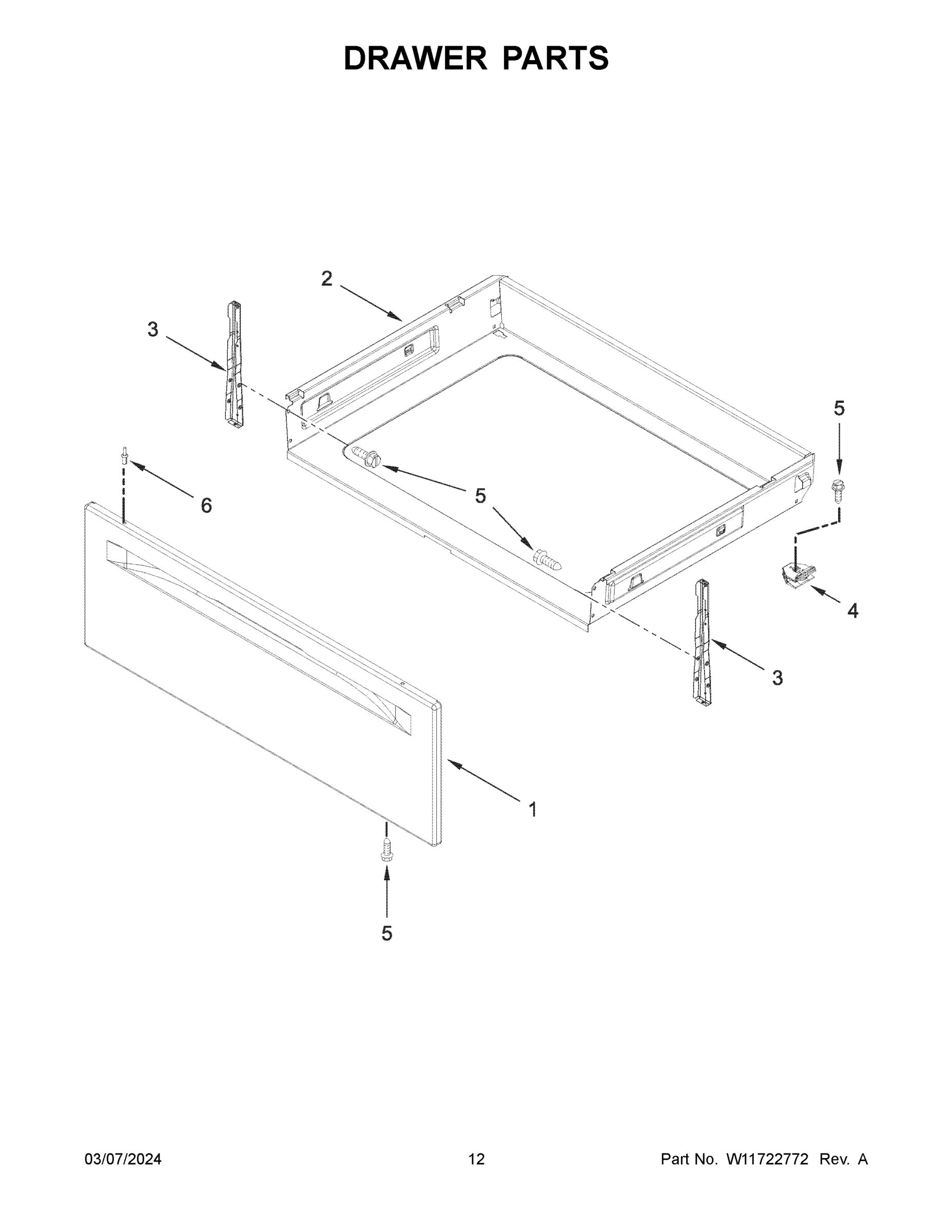07 - DRAWER PARTS
