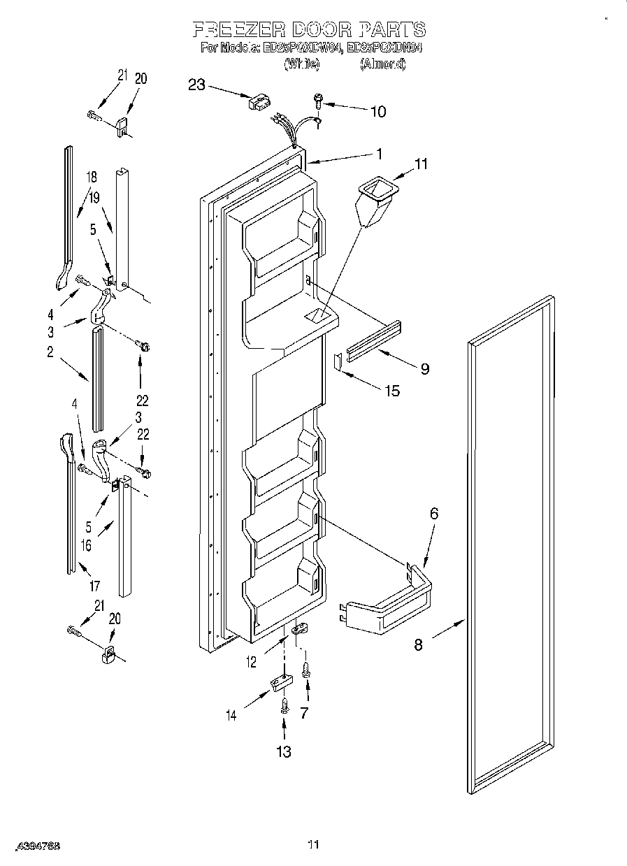 07 - FREEZER DOOR