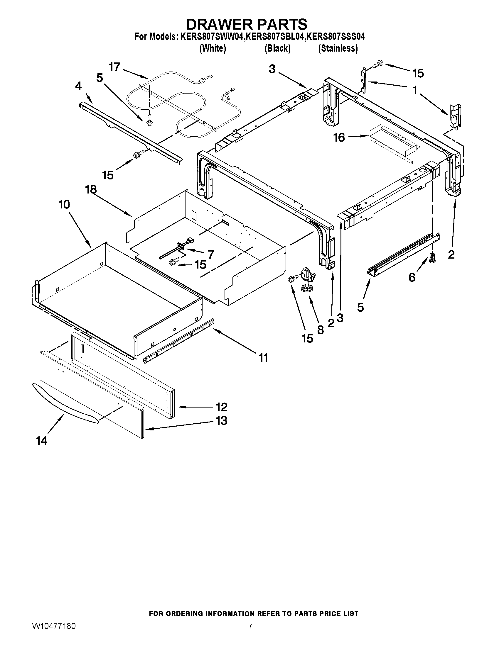 04 - DRAWER PARTS